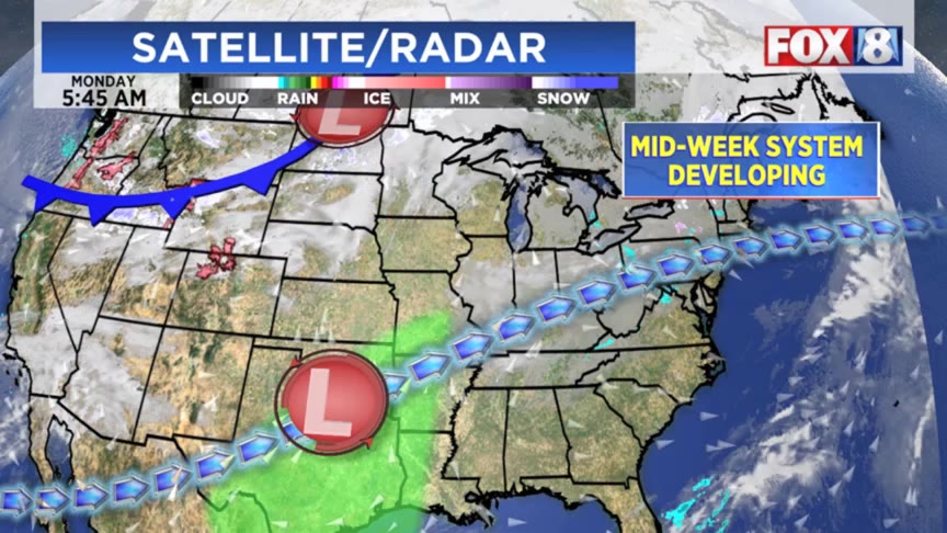 When you’ll see rain and snow this week – Fox 8 Cleveland WJW