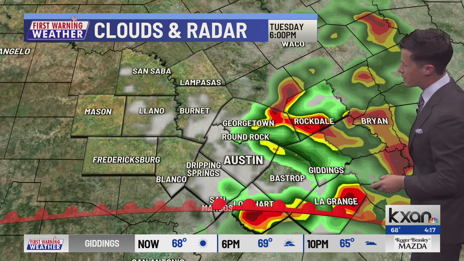 Monday evening First Warning Forecast – KXAN Austin