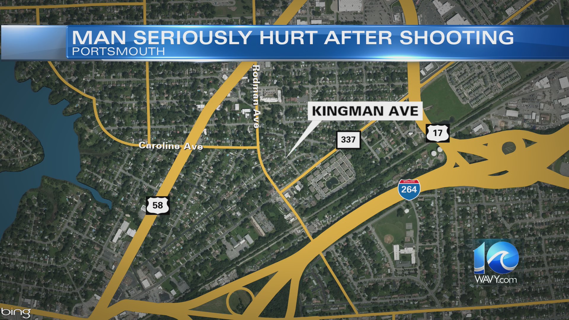 Man seriously injured following shooting on Kingman Ave. in Portsmouth ...