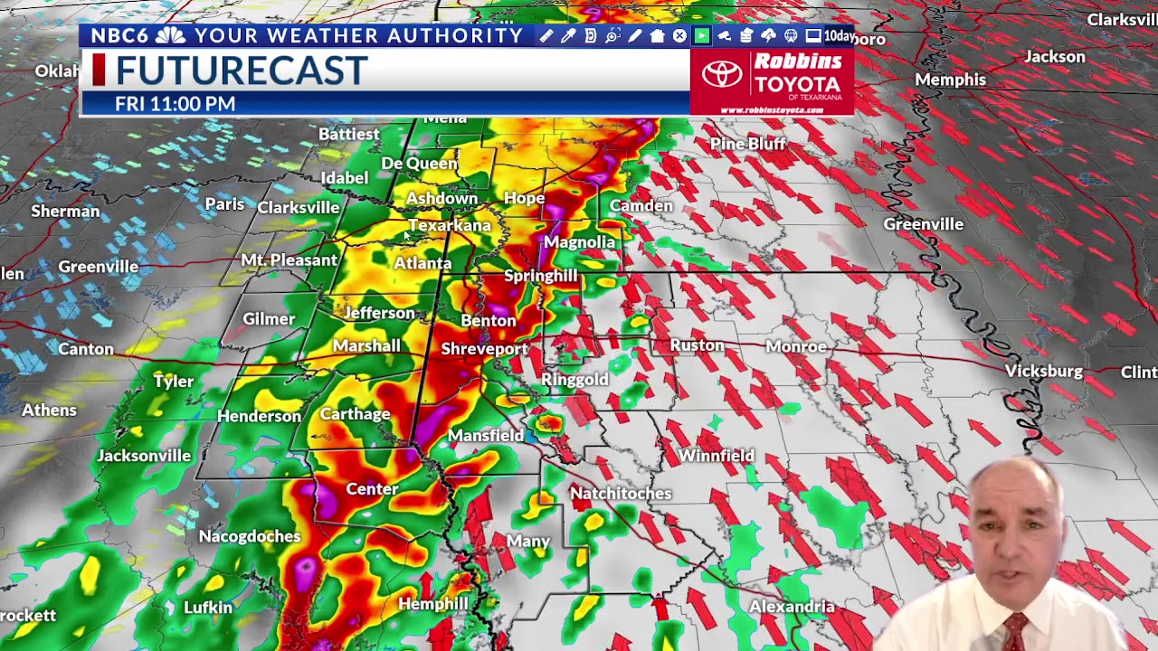 Severe storms late Friday & then a pleasant weekend – KTALnews.com