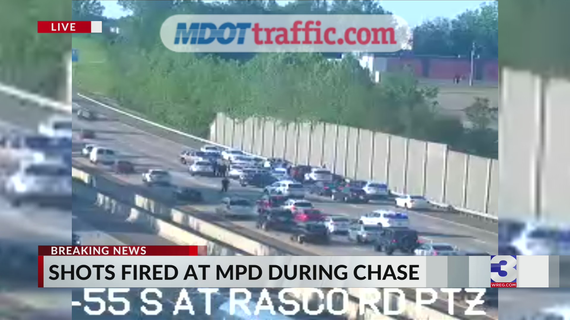 MPD officer shot at during chase, ends with crash in Southaven – WREG.com