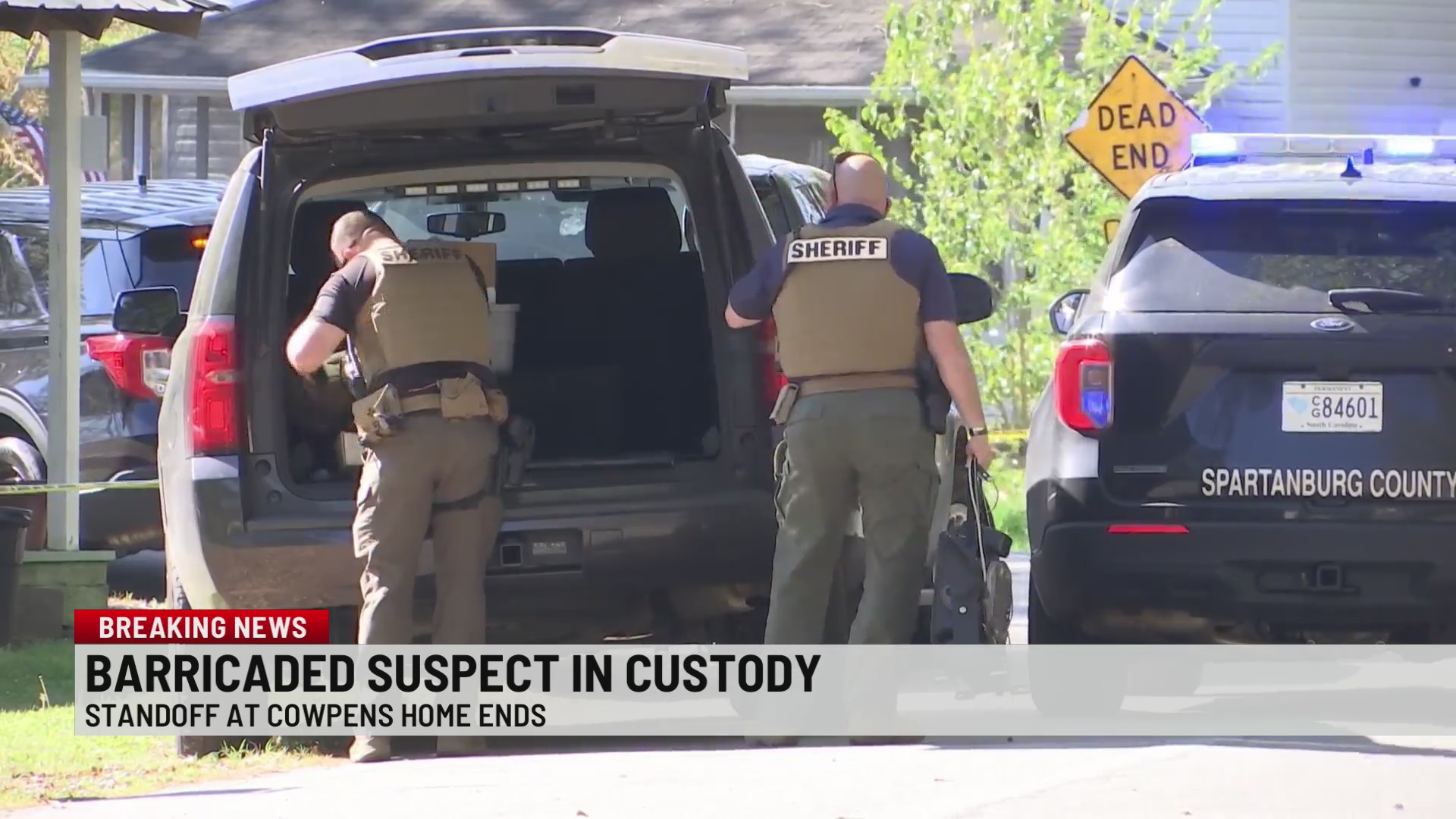 Man in custody following shots fired during home eviction in Upstate – WJBF