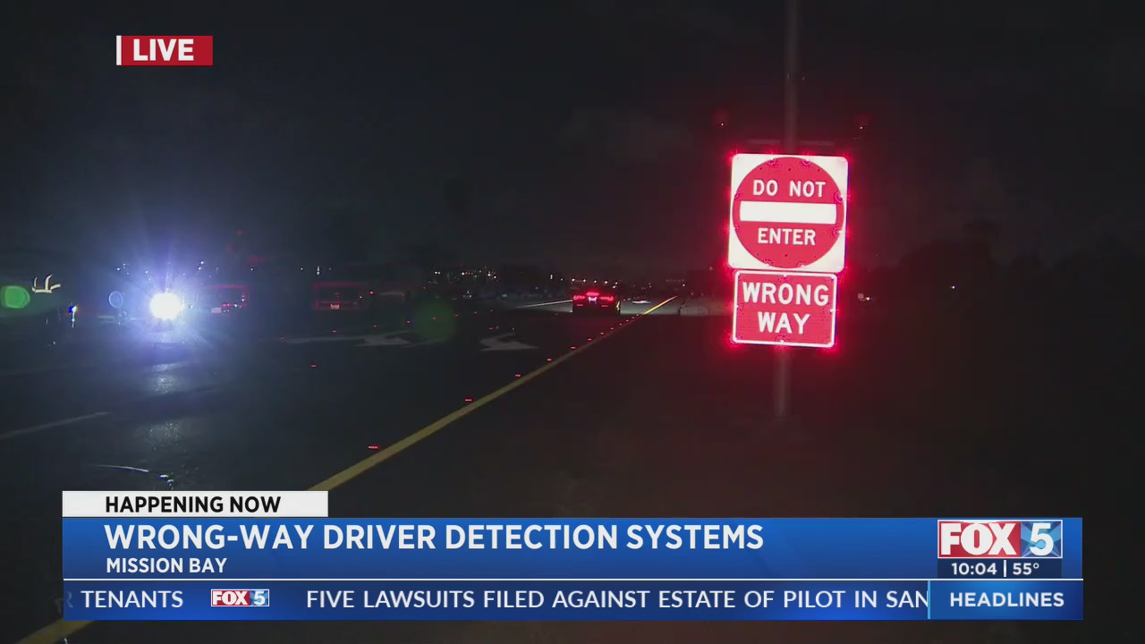 Wrong-Way Driver Detection Systems – FOX 5 San Diego & KUSI News
