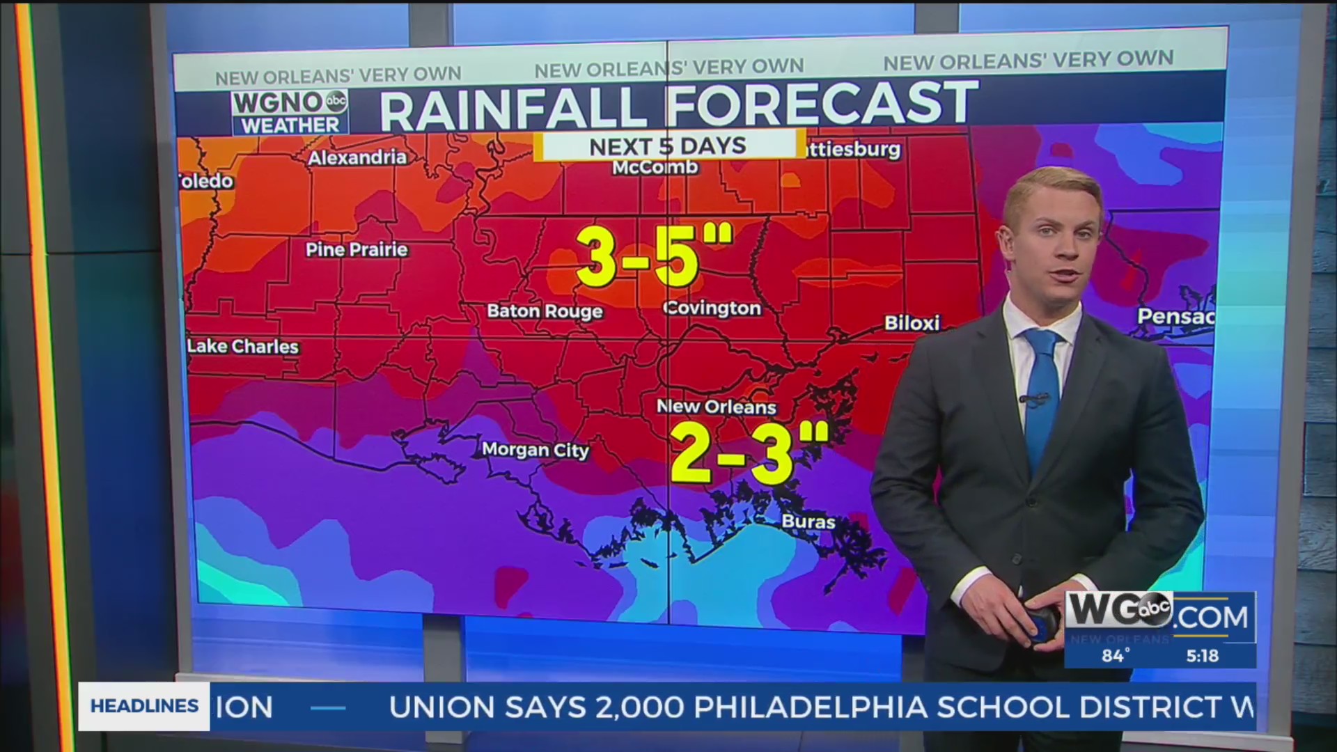 Wet week ahead for New Orleans – WGNO