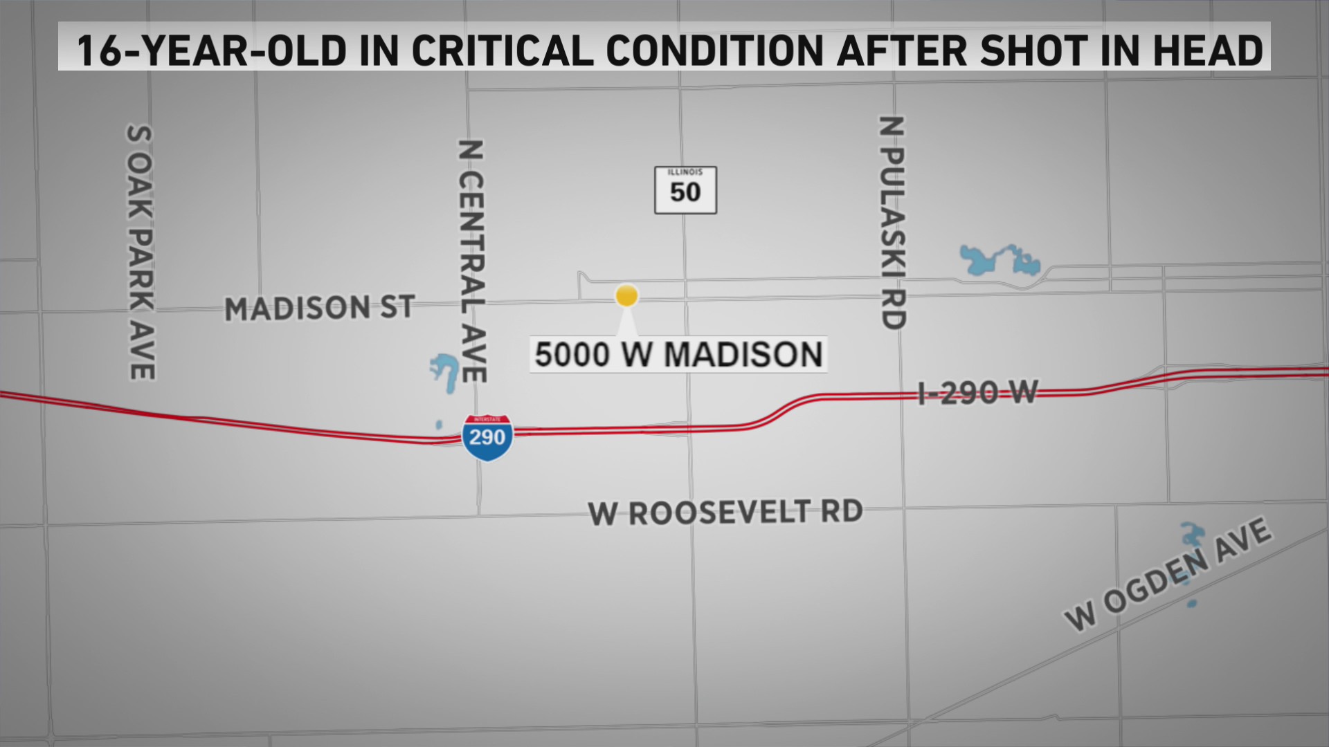 Teen in critical condition after being shot in head on West Side – WGN-TV