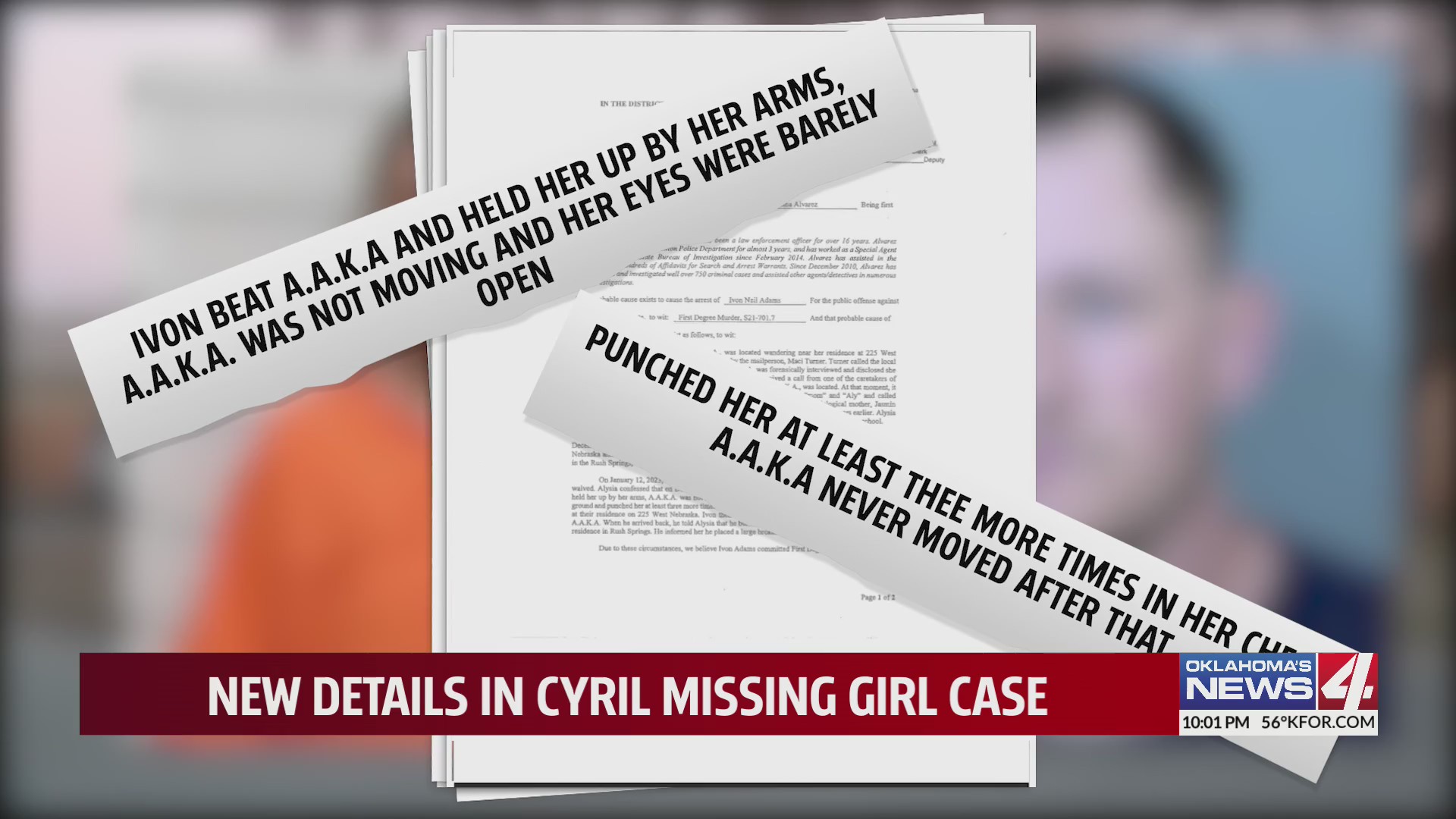 New details in Cyril Missing Girl Case Oklahoma City