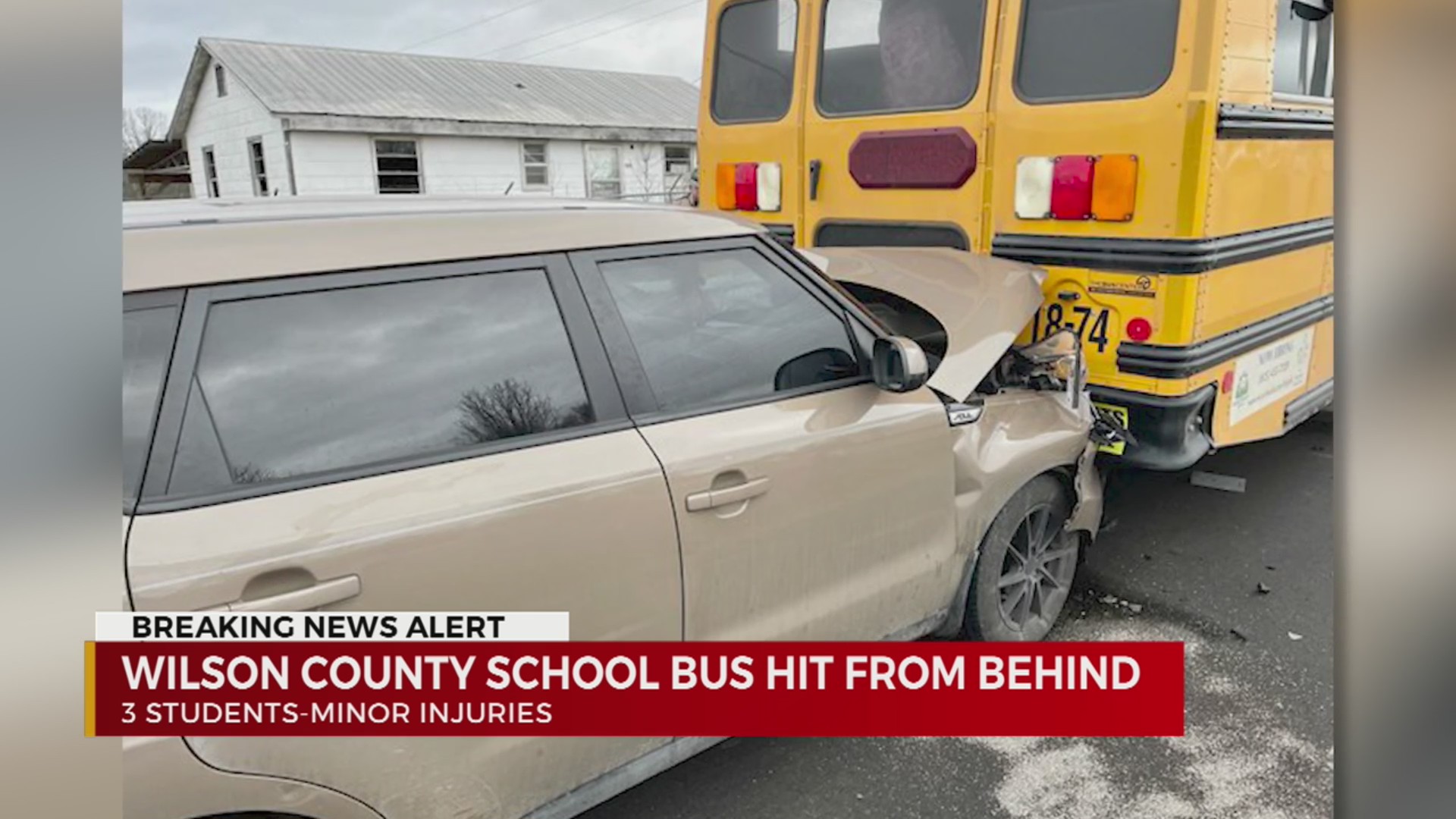 Wilson County school bus involved in crash – WKRN News 2