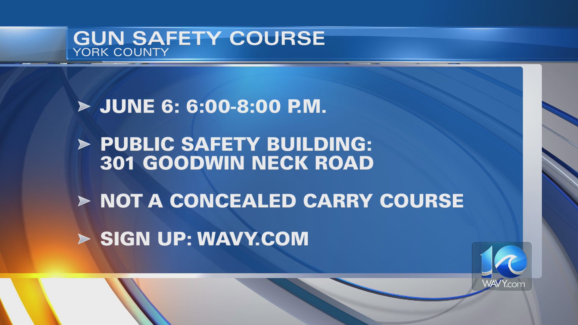 York County holding free gun safety class