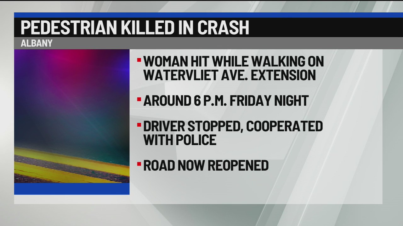 Vehicle kills pedestrian on Watervliet Avenue Extension NEWS10 ABC