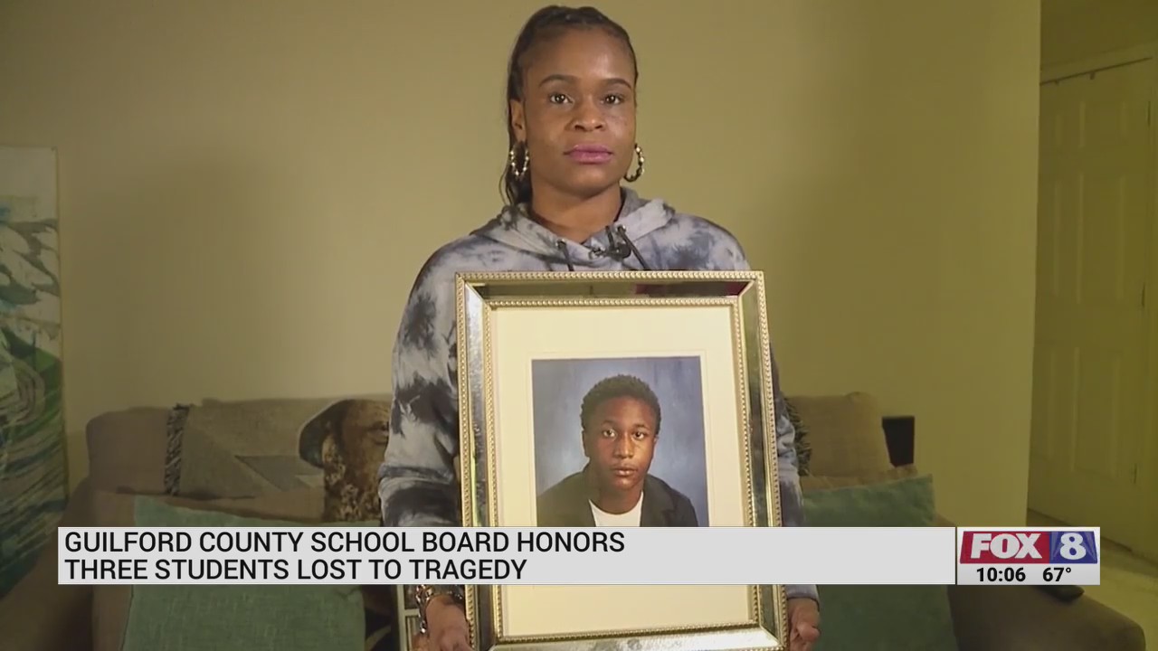 Guilford County School Board honors 3 students lost to tragedy FOX8 WGHP