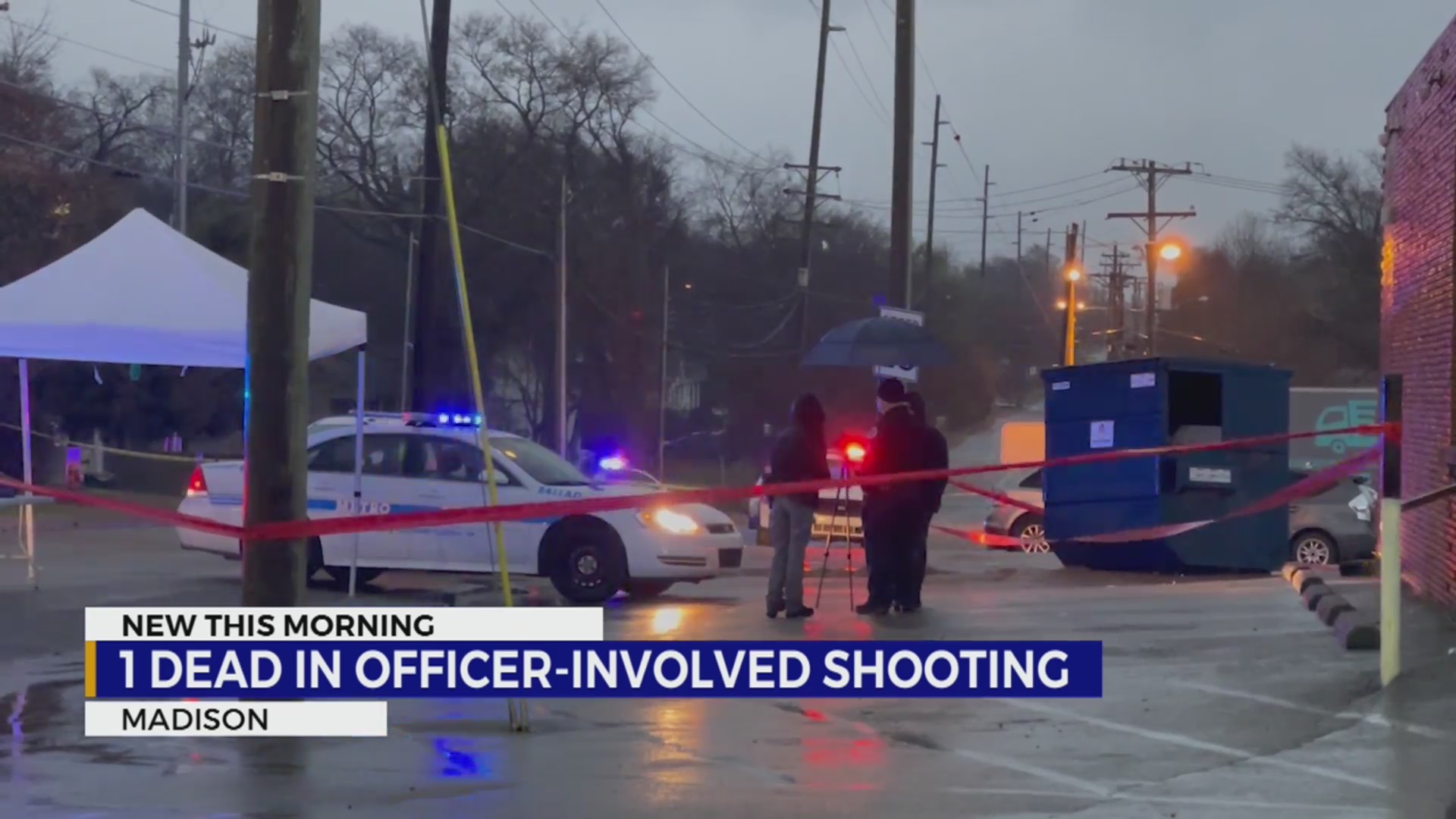 Man killed in shooting involving Metro police officers – WKRN News 2
