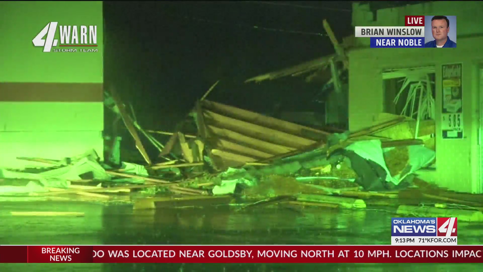 Tornado damage reported in Noble, Oklahoma on May 11th, 2023 – KFOR.com ...