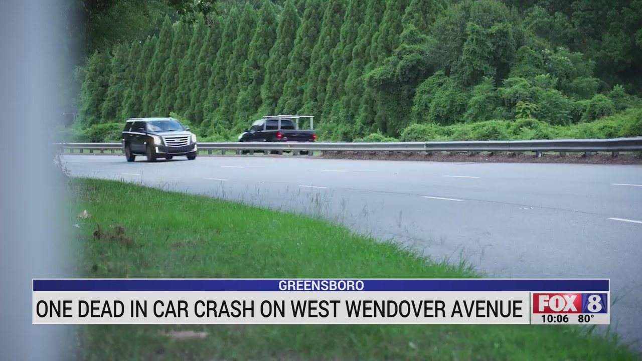 One dead in crash on West Wendover Avenue in Greensboro FOX8 WGHP