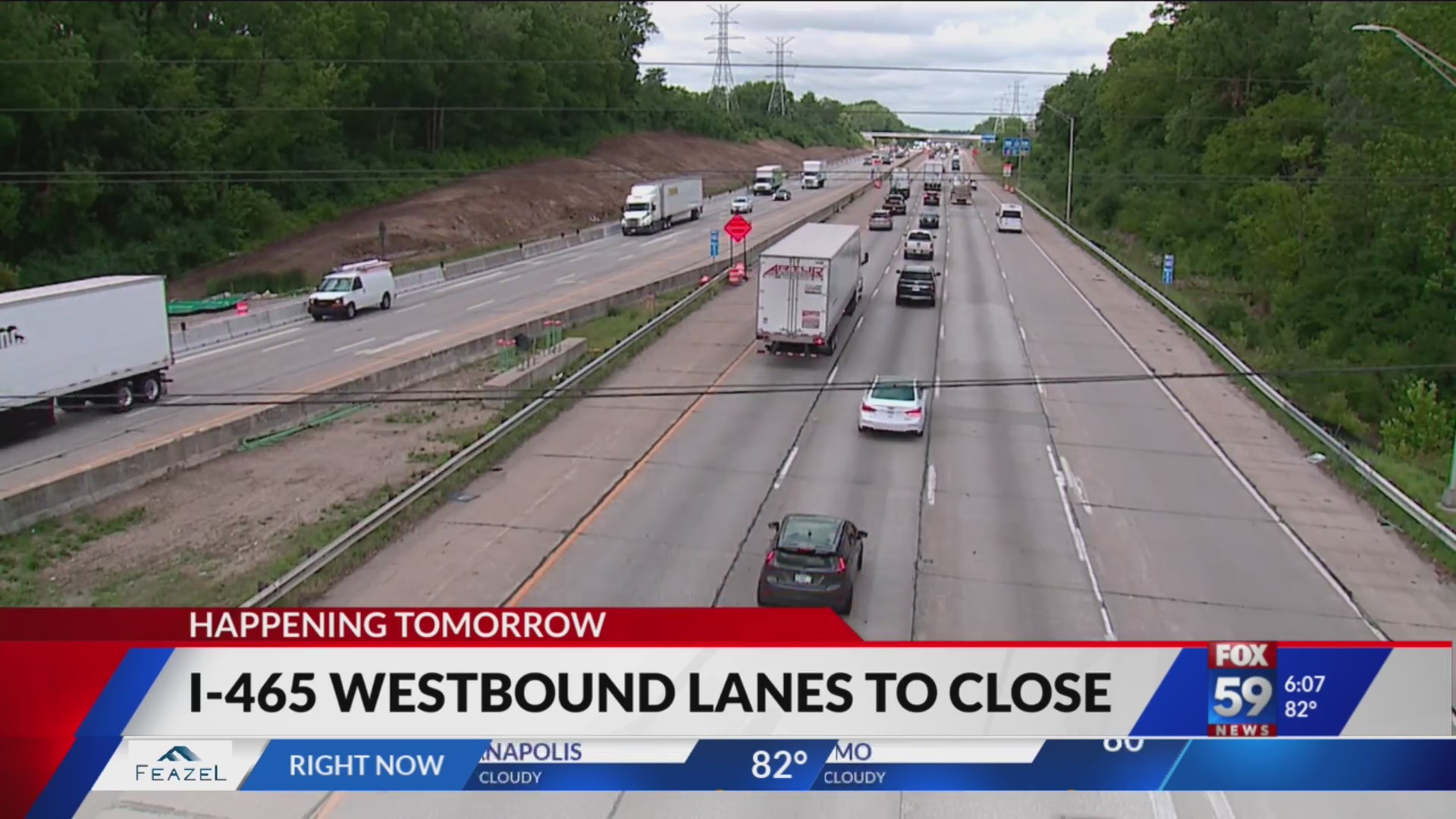 Drivers dreading I-465 westbound closure on the south side – Fox 59