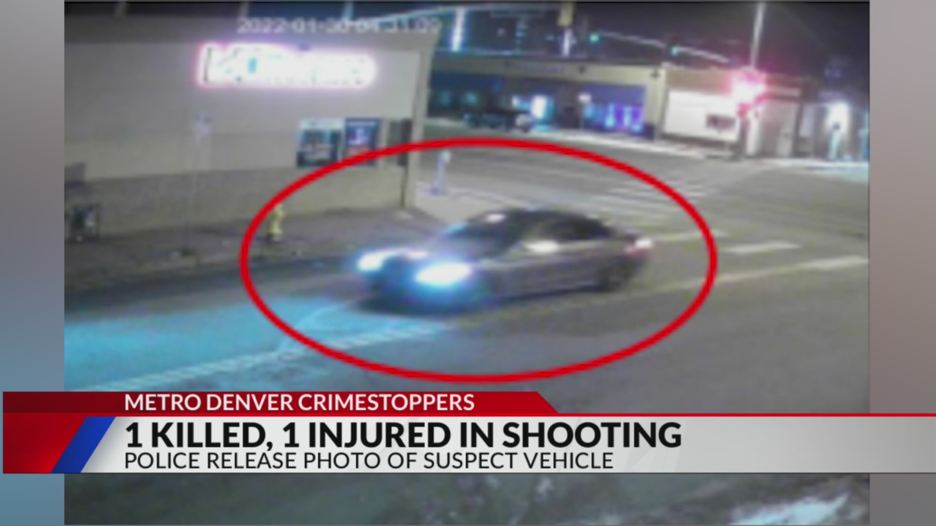 Police searching for car allegedly involved in deadly shooting in ...