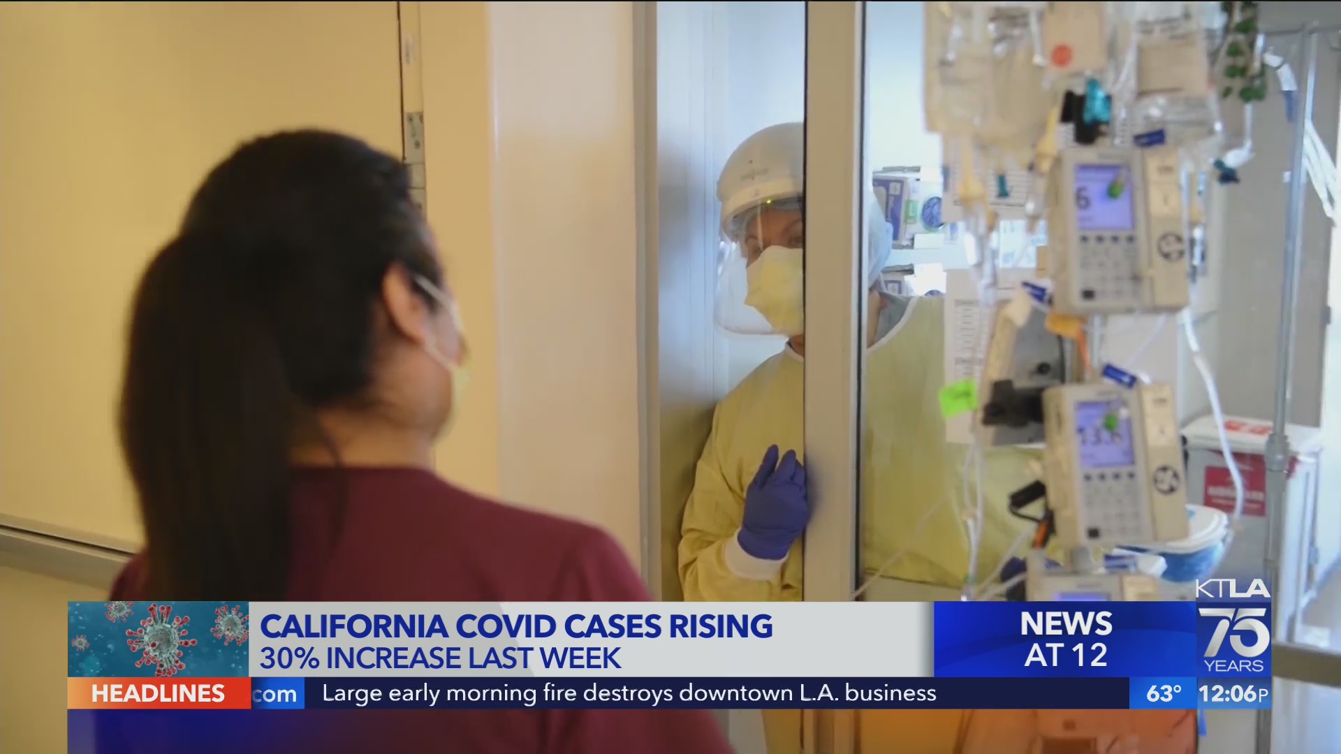 CA COVID cases on the rise again KTLA