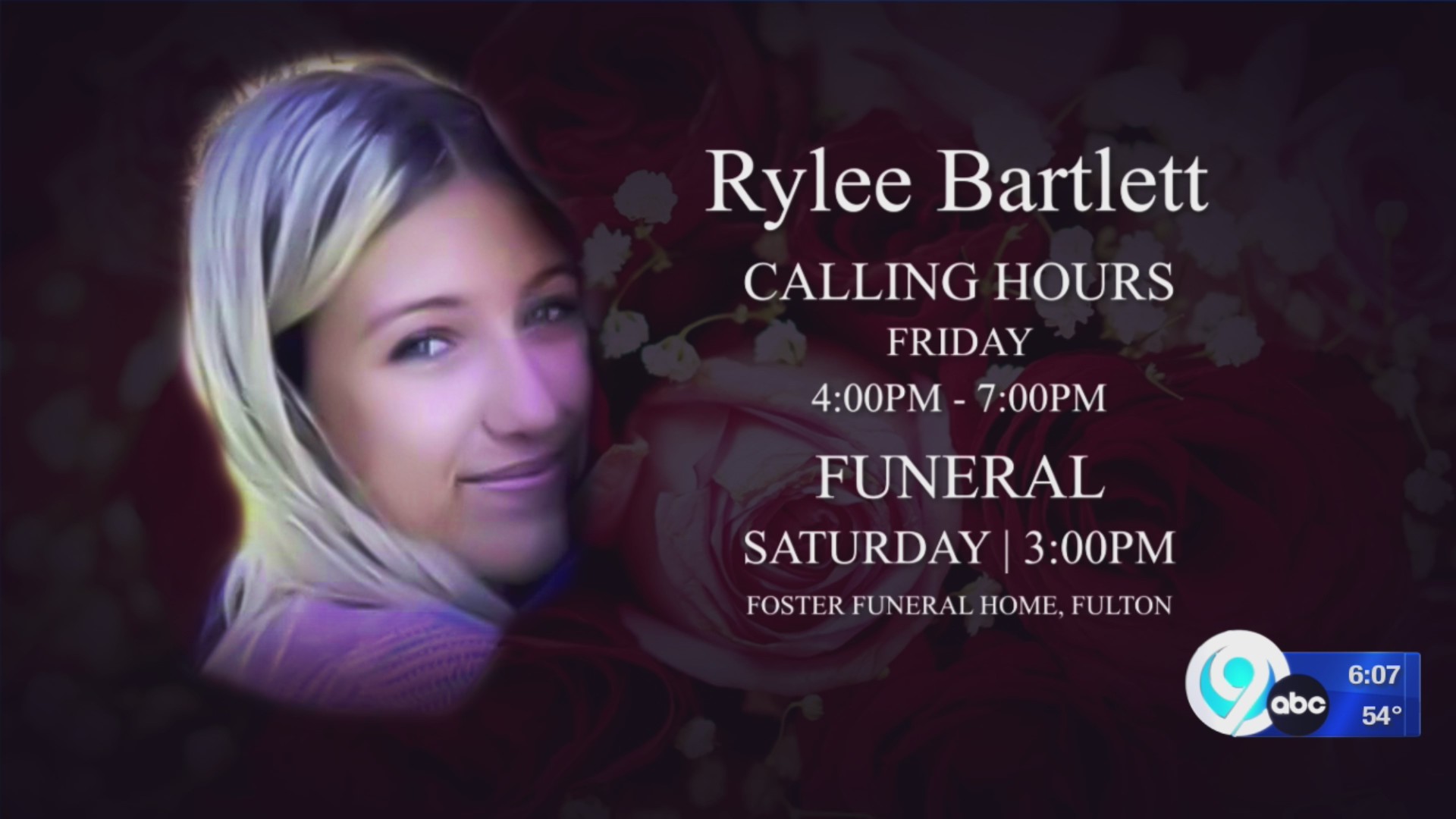 Funeral services for Rylee Bartlett, teen killed in Oswego County crash