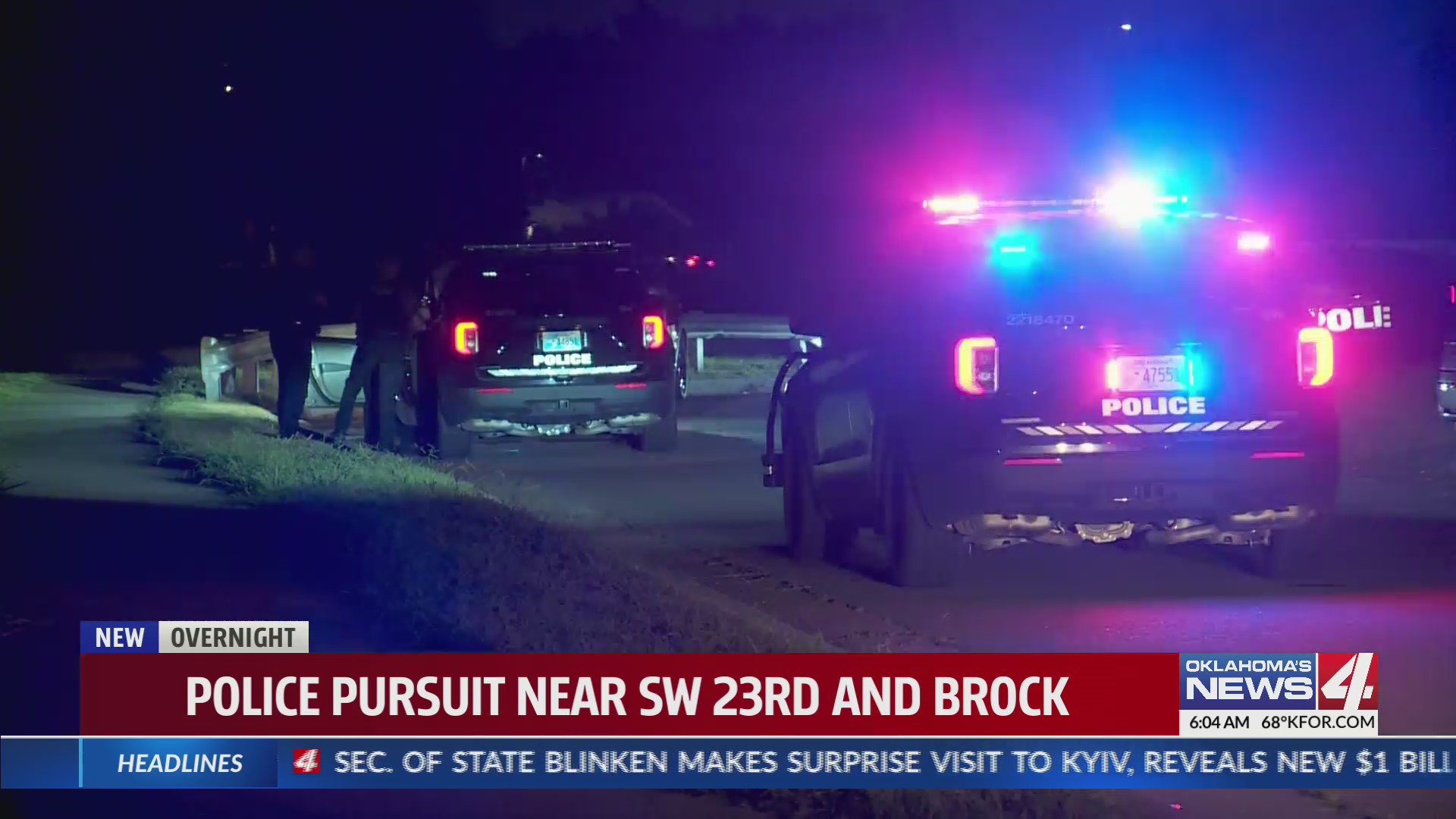 OKC Police searching for suspect following chase – KFOR.com Oklahoma City