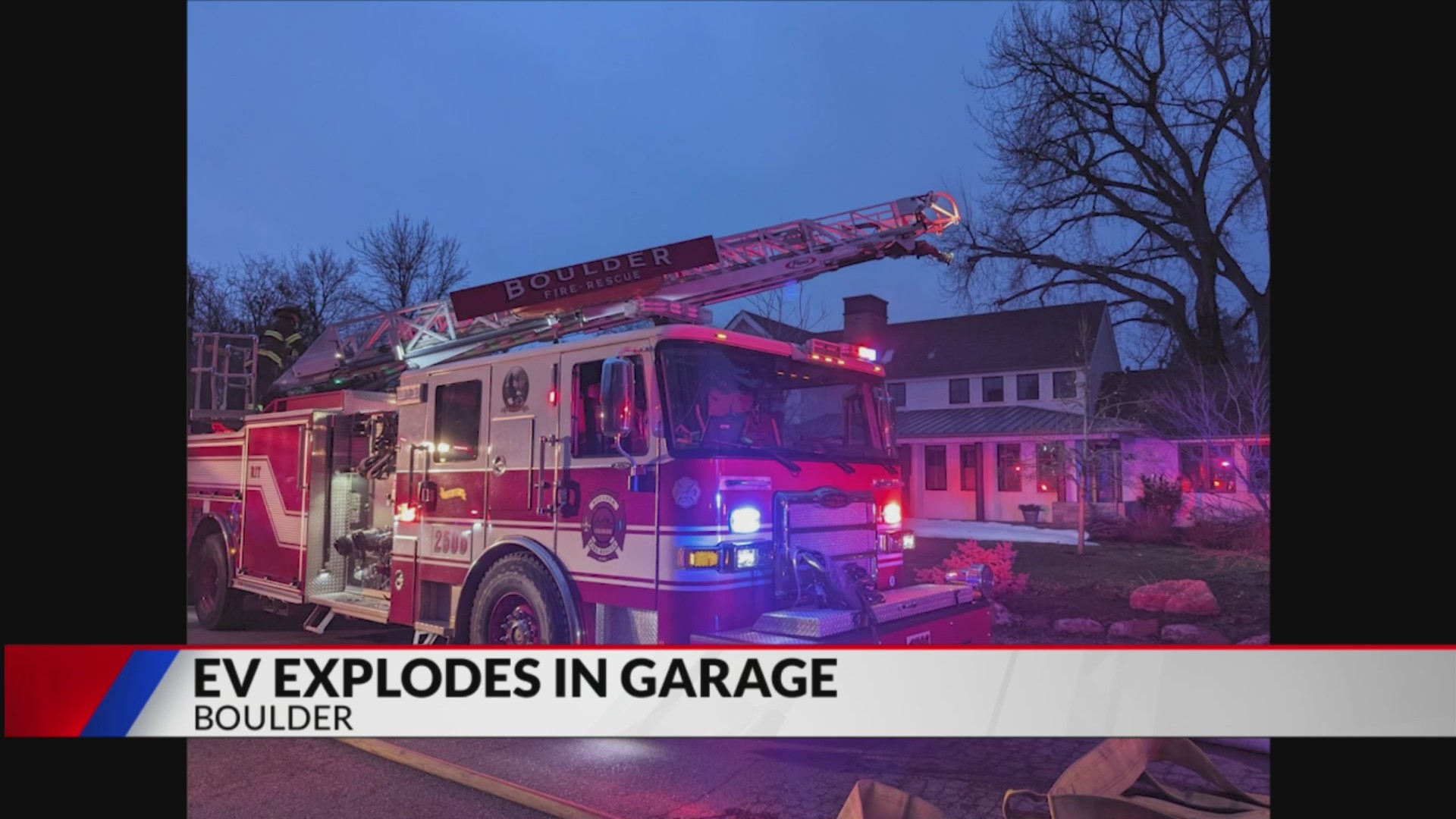Electric vehicle catches fire, explodes in Boulder garage FOX31 Denver