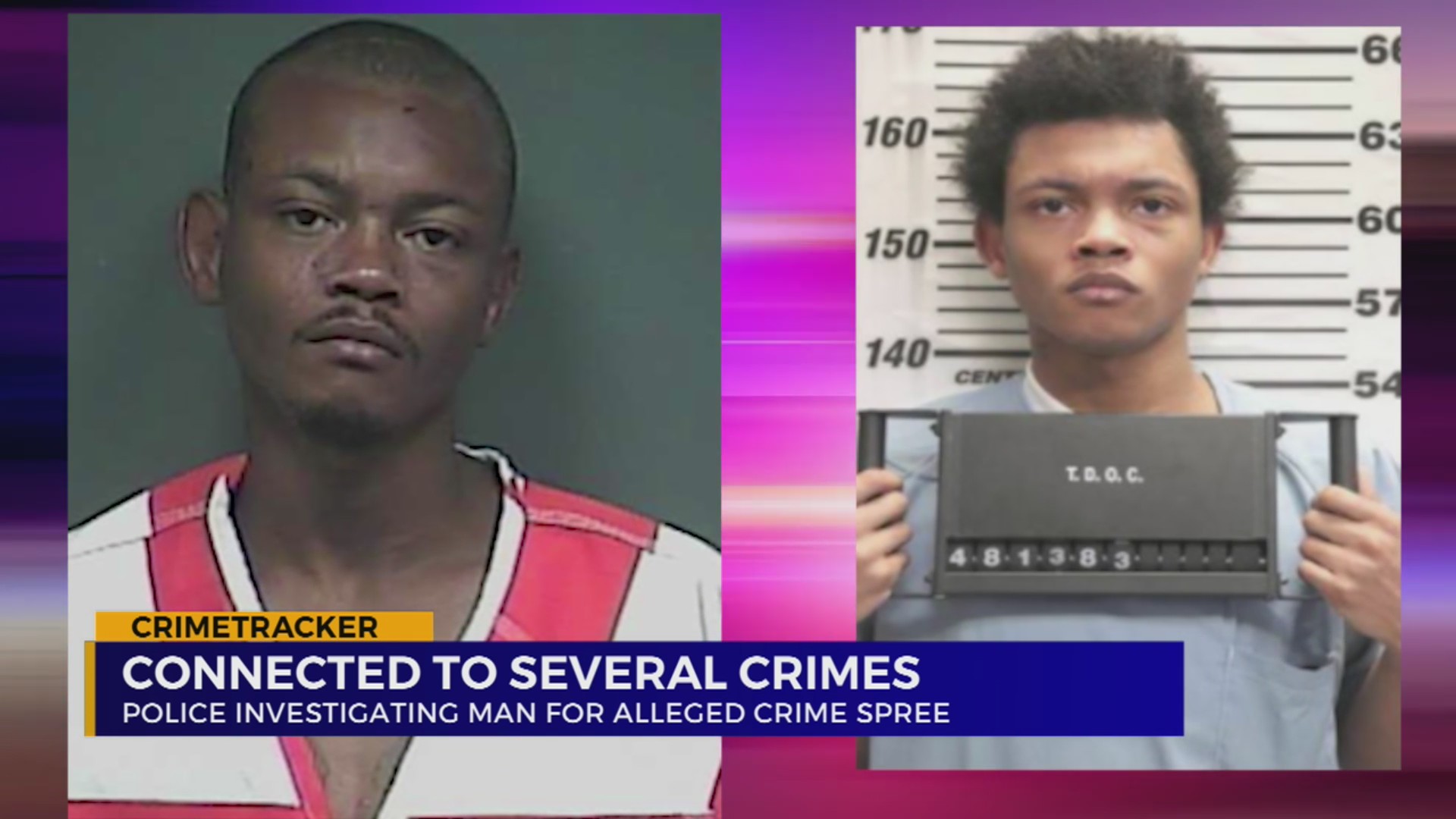 Connected to several crimes – WKRN News 2