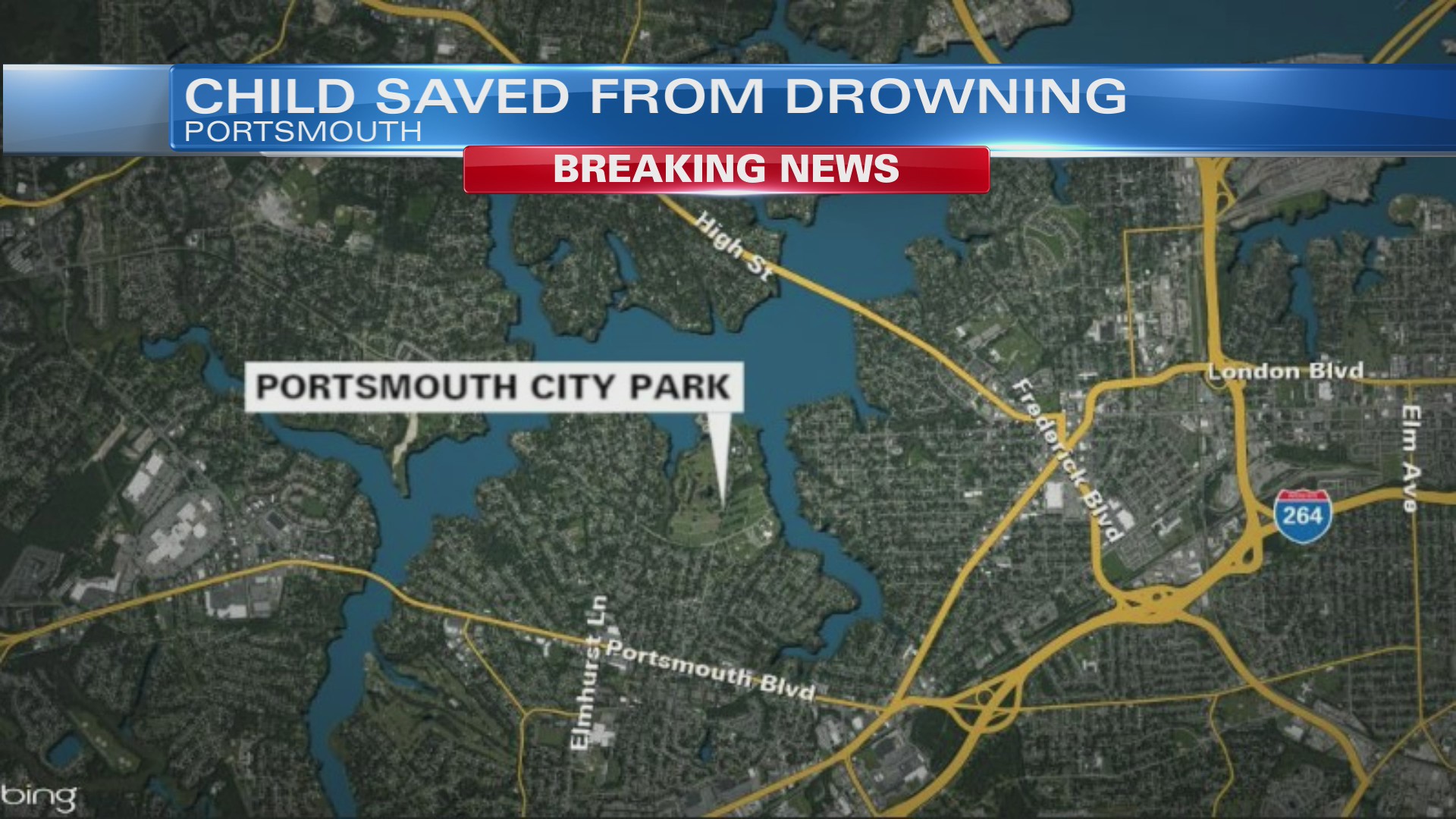 Child rescued after reported drowning at Portsmouth City Park