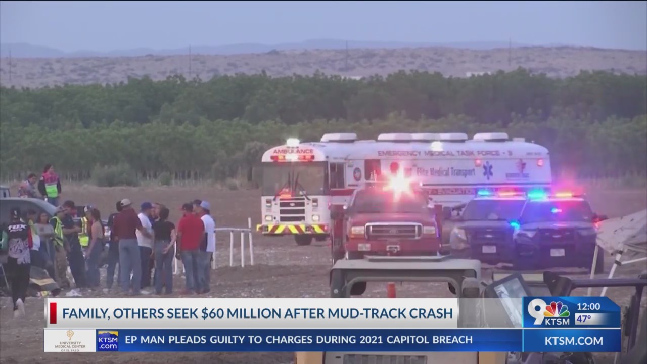 Family, others seek 60M after fatal mudtrack crash in Fabens KTSM 9