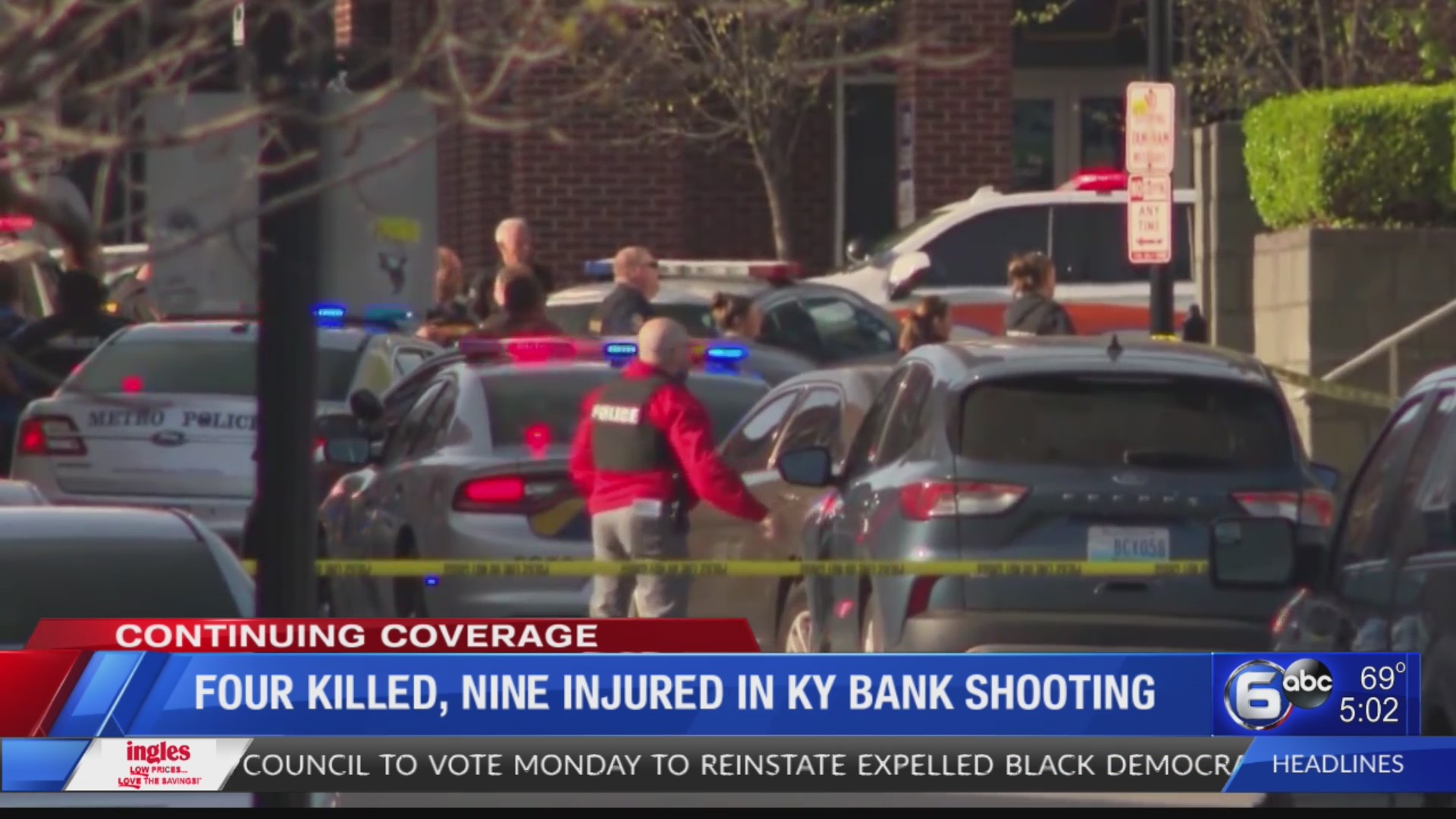 Four killed, nine injured in KY bank shooting WATE 6 On Your Side