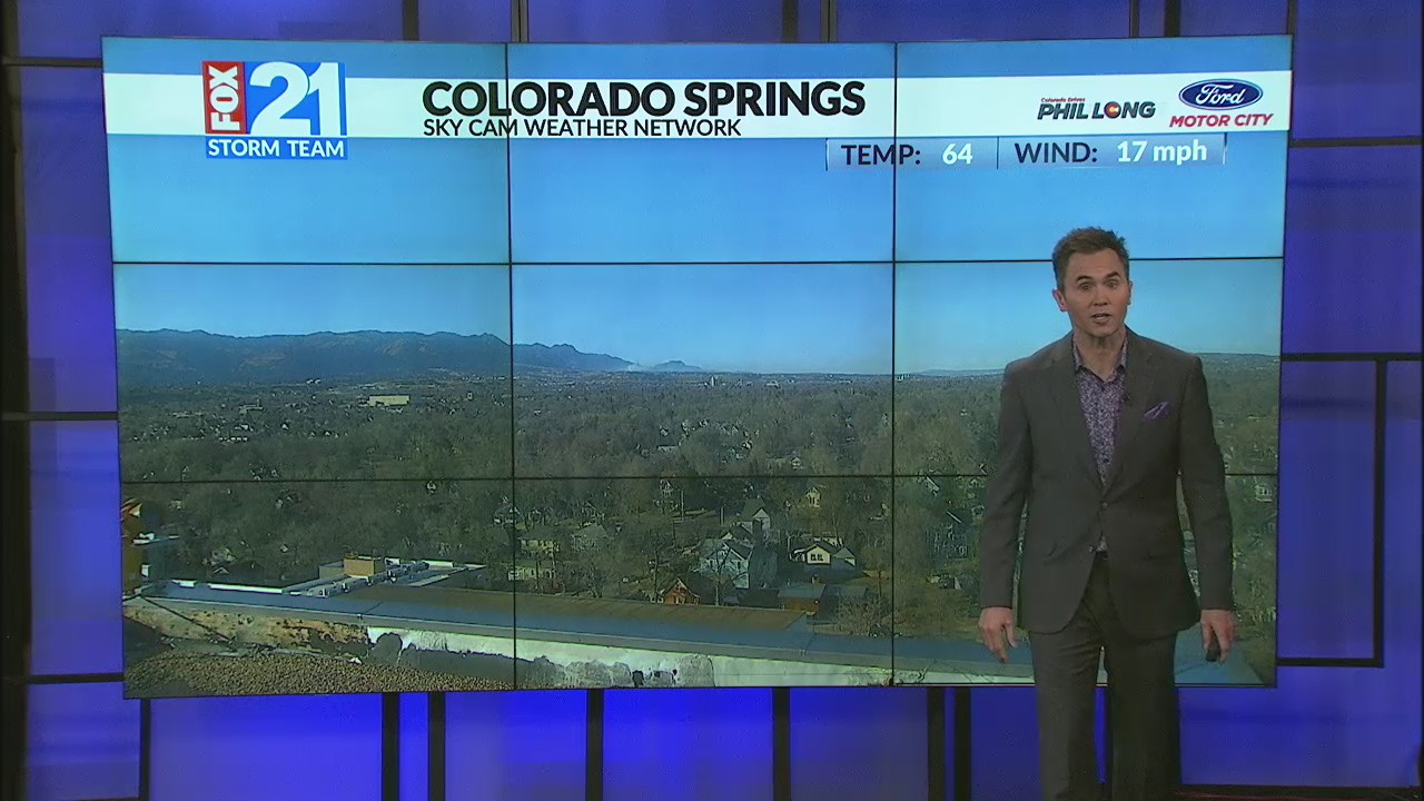 Exact location of the fire on the Air Force Academy – FOX21 News Colorado