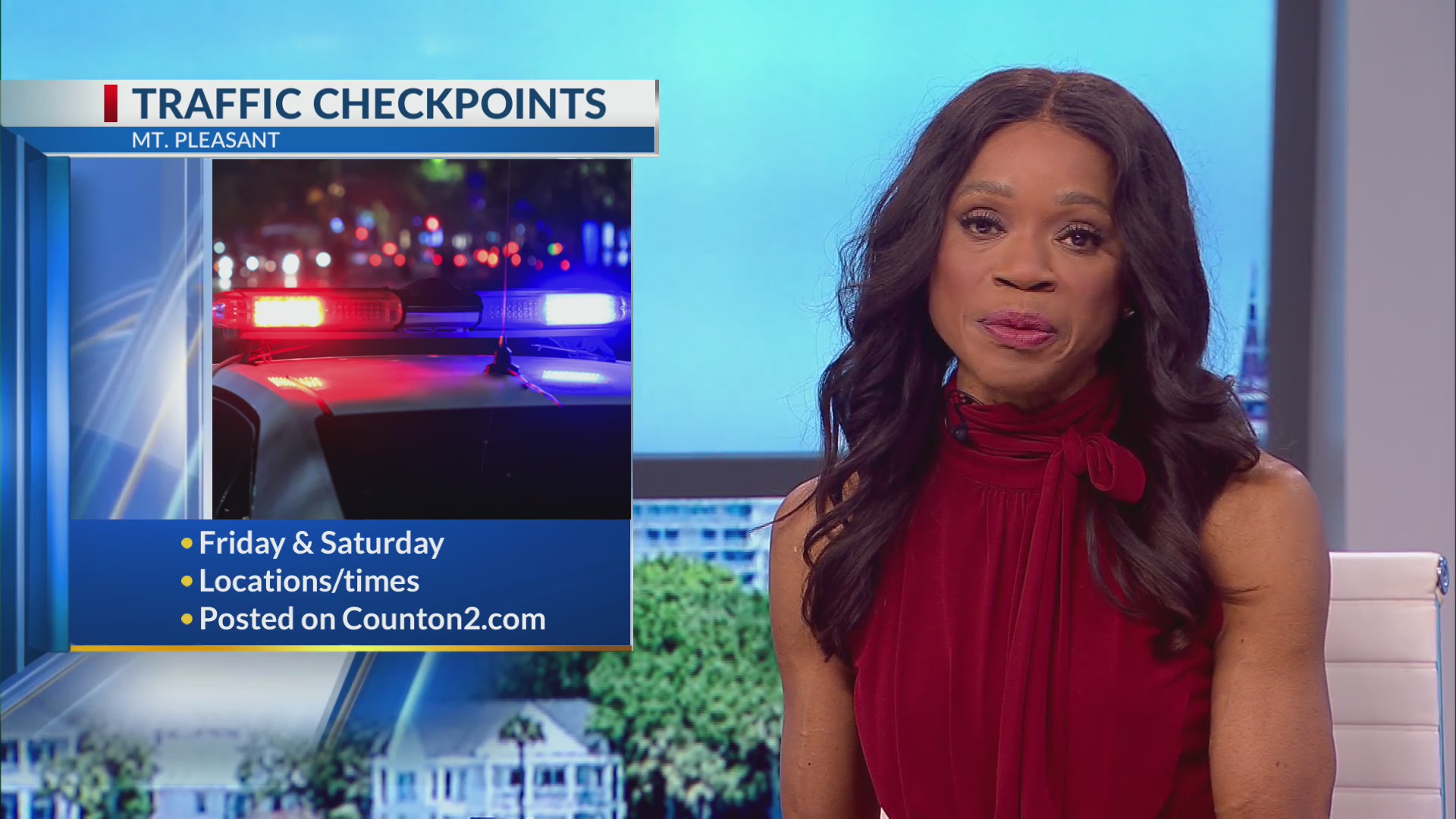 Mt. Pleasant police to conduct checkpoints this weekend WCBD News 2