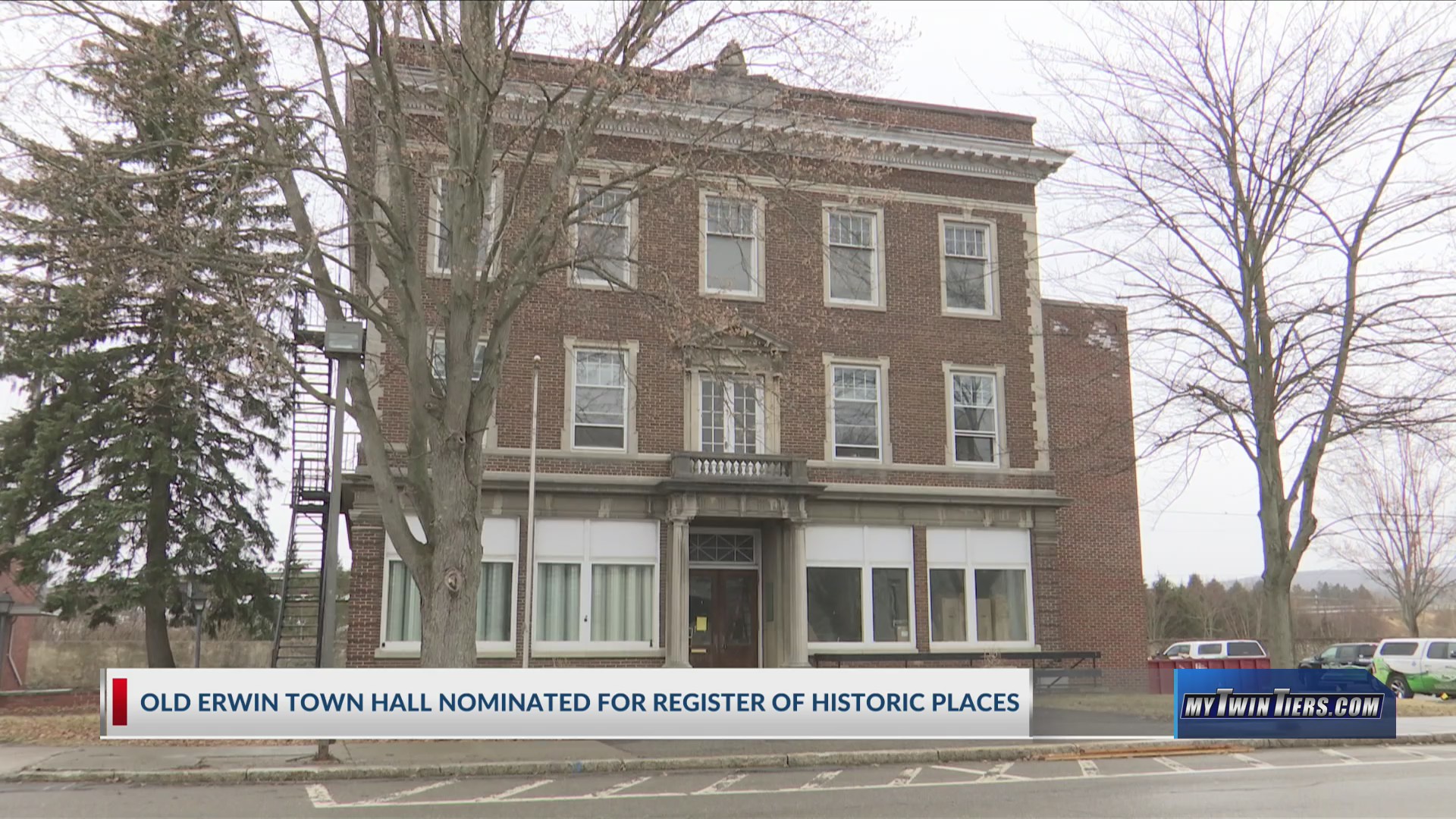 Old Erwin Town Hall nominated for State & National Register of Historic