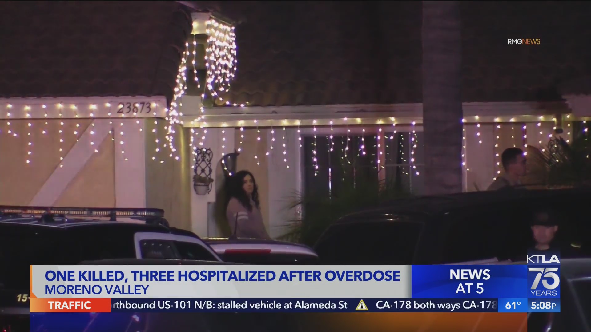 1 dead, 3 hospitalized after overdose – KTLA