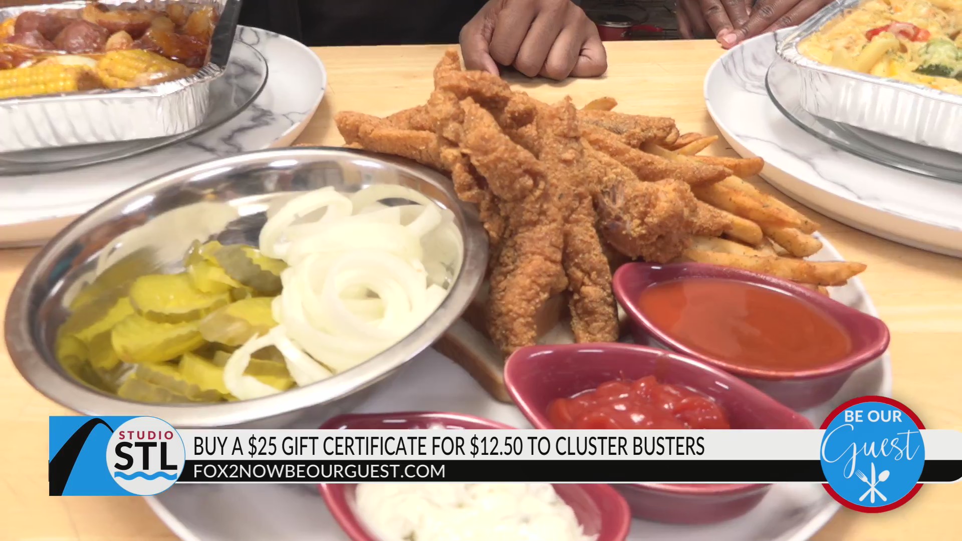 Be Our Guest with Cluster Busters Sweet Treats 25 gift certificates