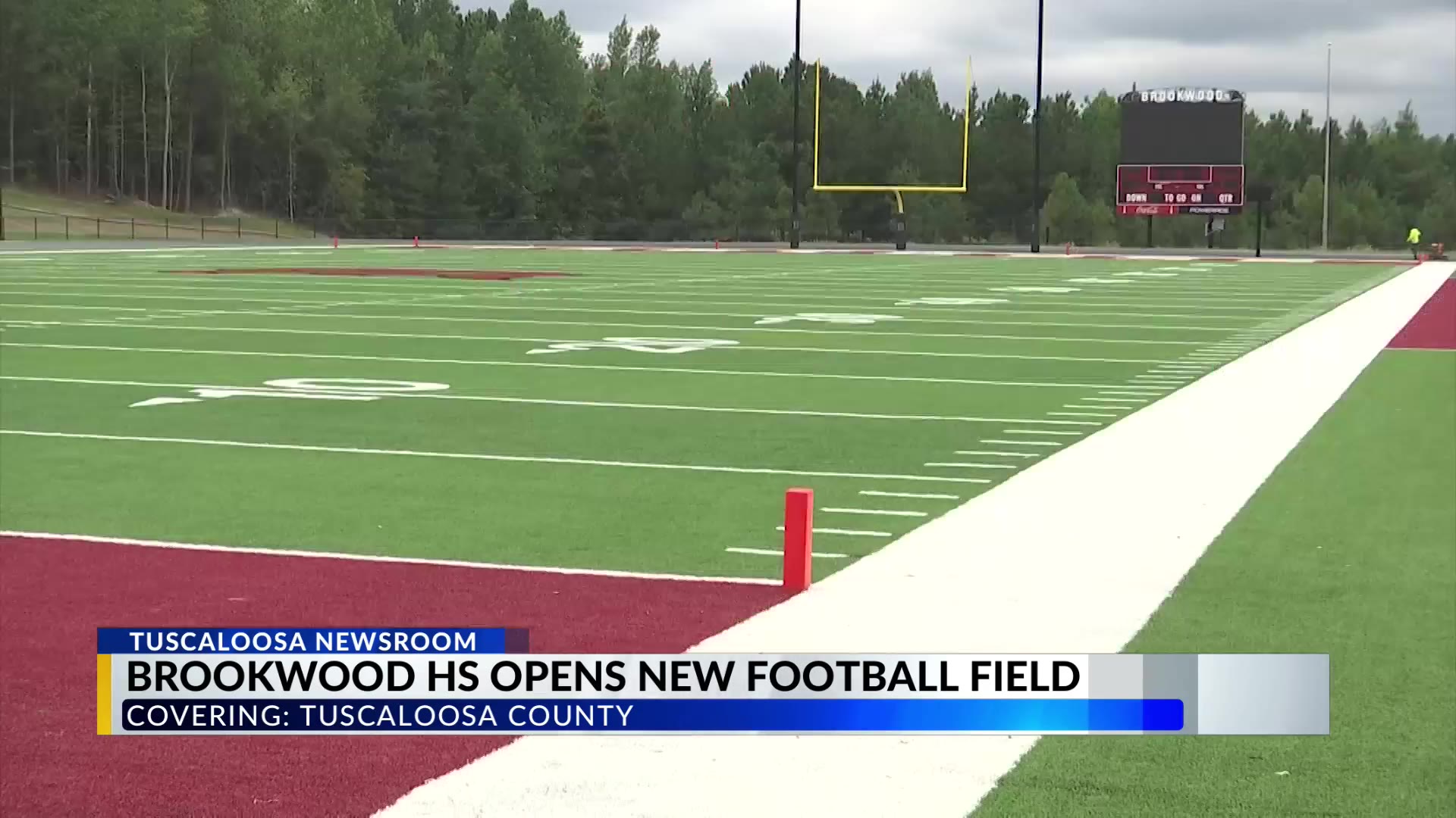 Brookwood High School unveils new football field CBS 42