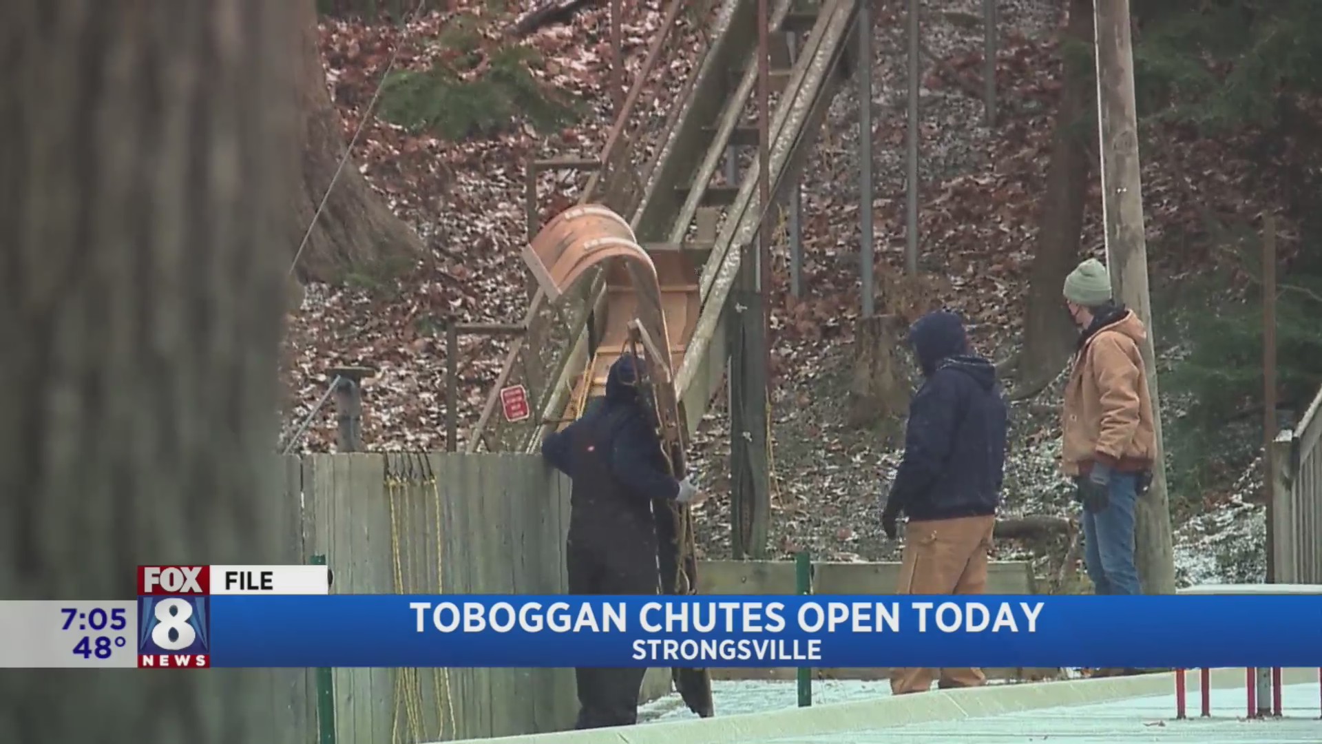 Cleveland Metroparks toboggan chutes open Fox 8 Cleveland WJW