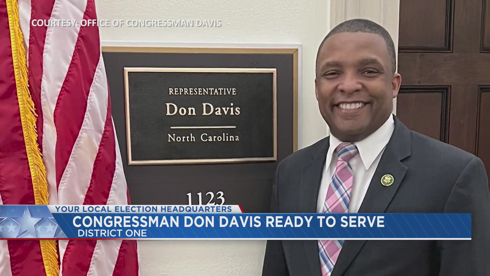 Davis excited to serve after being sworn into Congress – WNCT