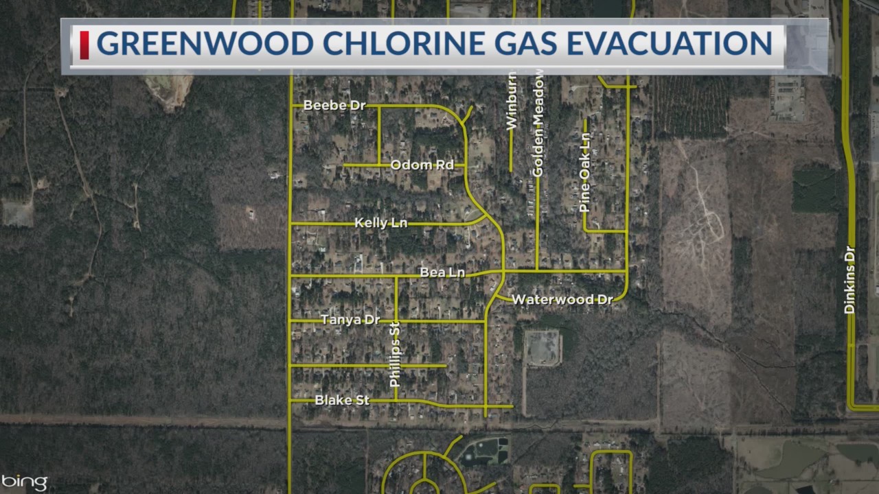 Fire, chlorine gas release leads to evacuation in Greenwood