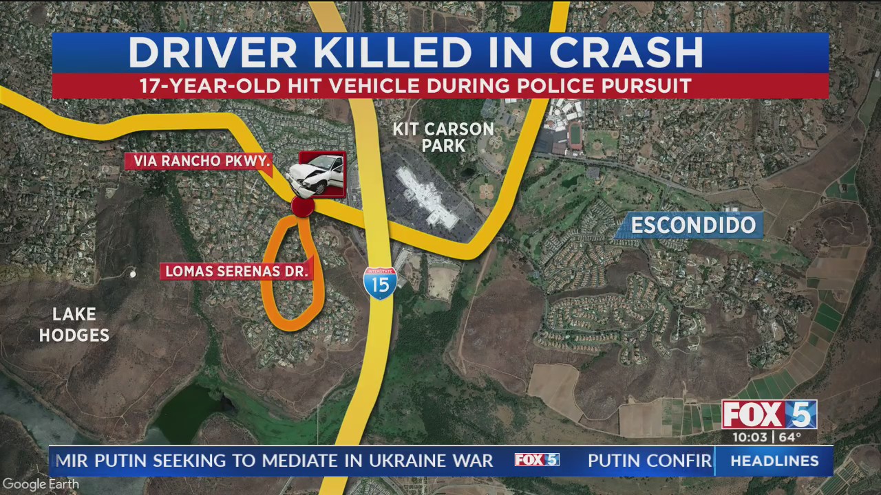 Driver Killed In Crash – FOX 5 San Diego & KUSI News