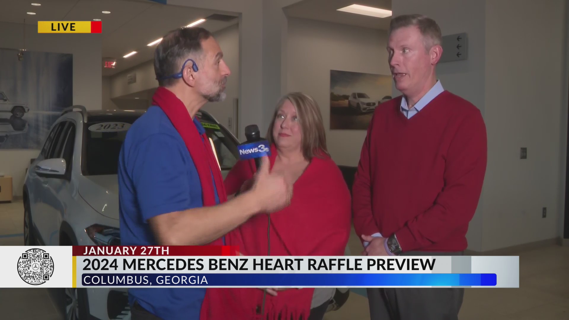 2024 Mercedes Benz Heart Raffle 5:30pm – WRBL