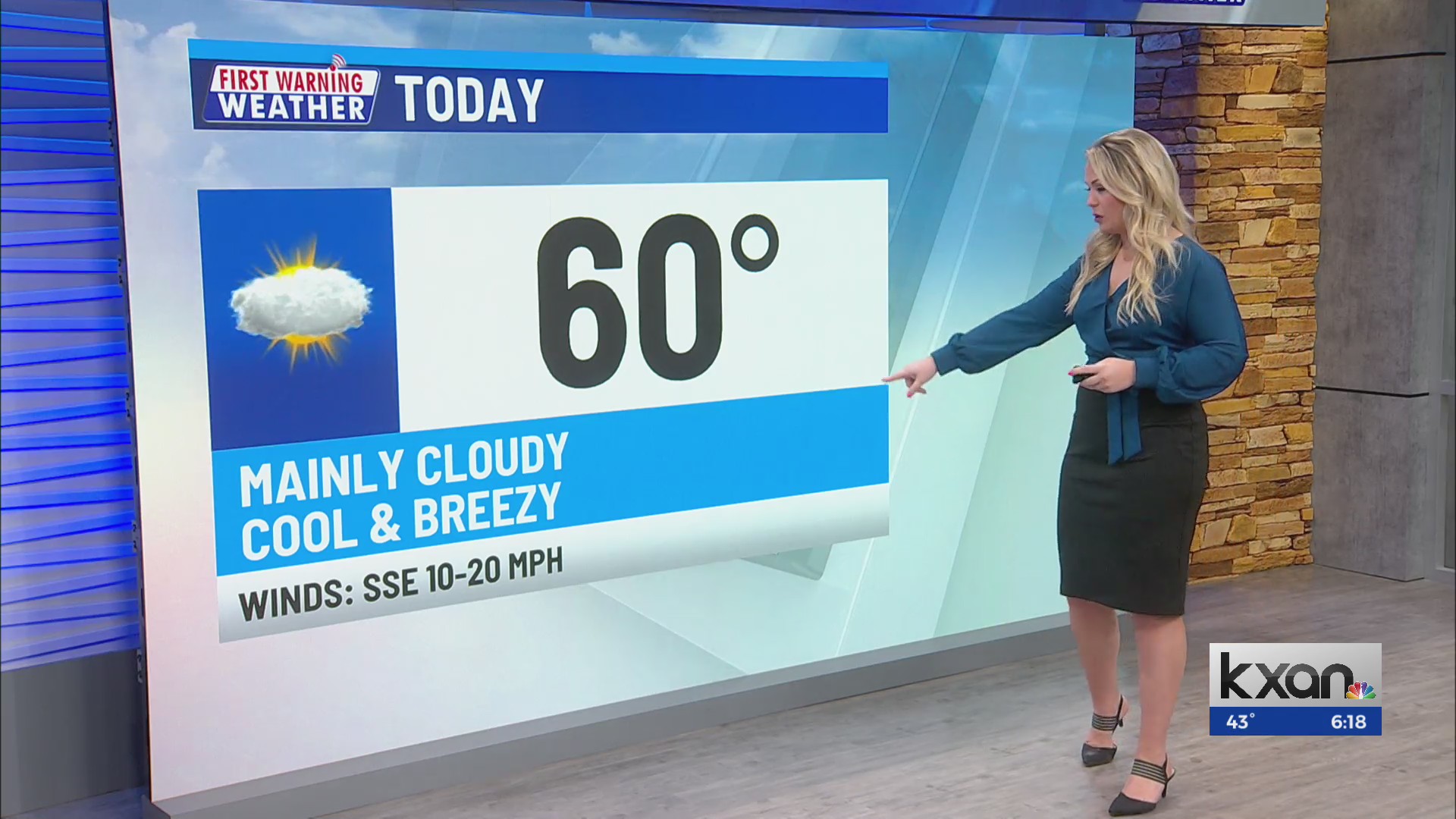 First Warning Weather with Kristen Currie KXAN Austin