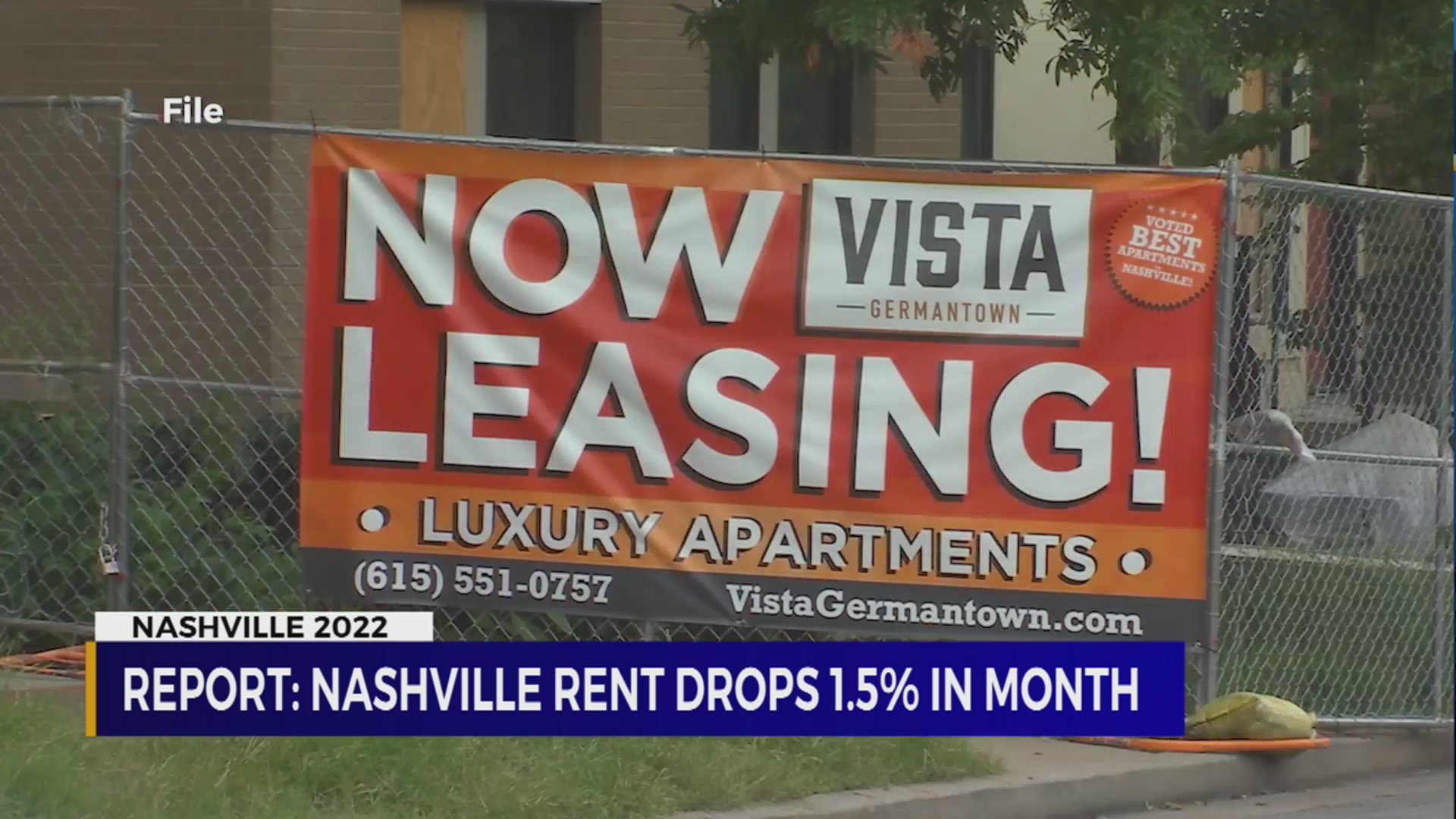 Nashville rent drops 1.5% in month – WKRN News 2