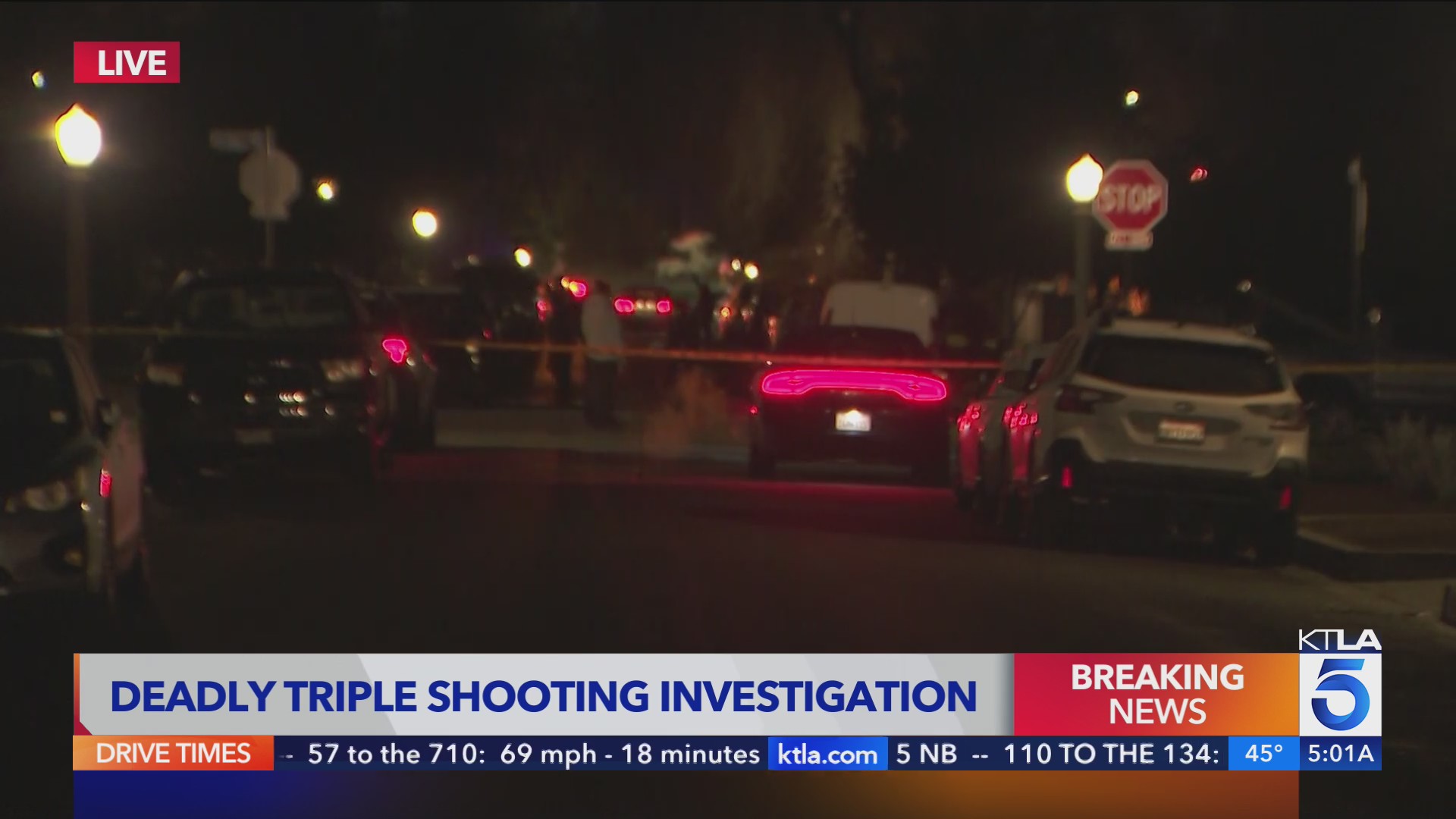 3 people shot in overnight El Sereno shooting – KTLA