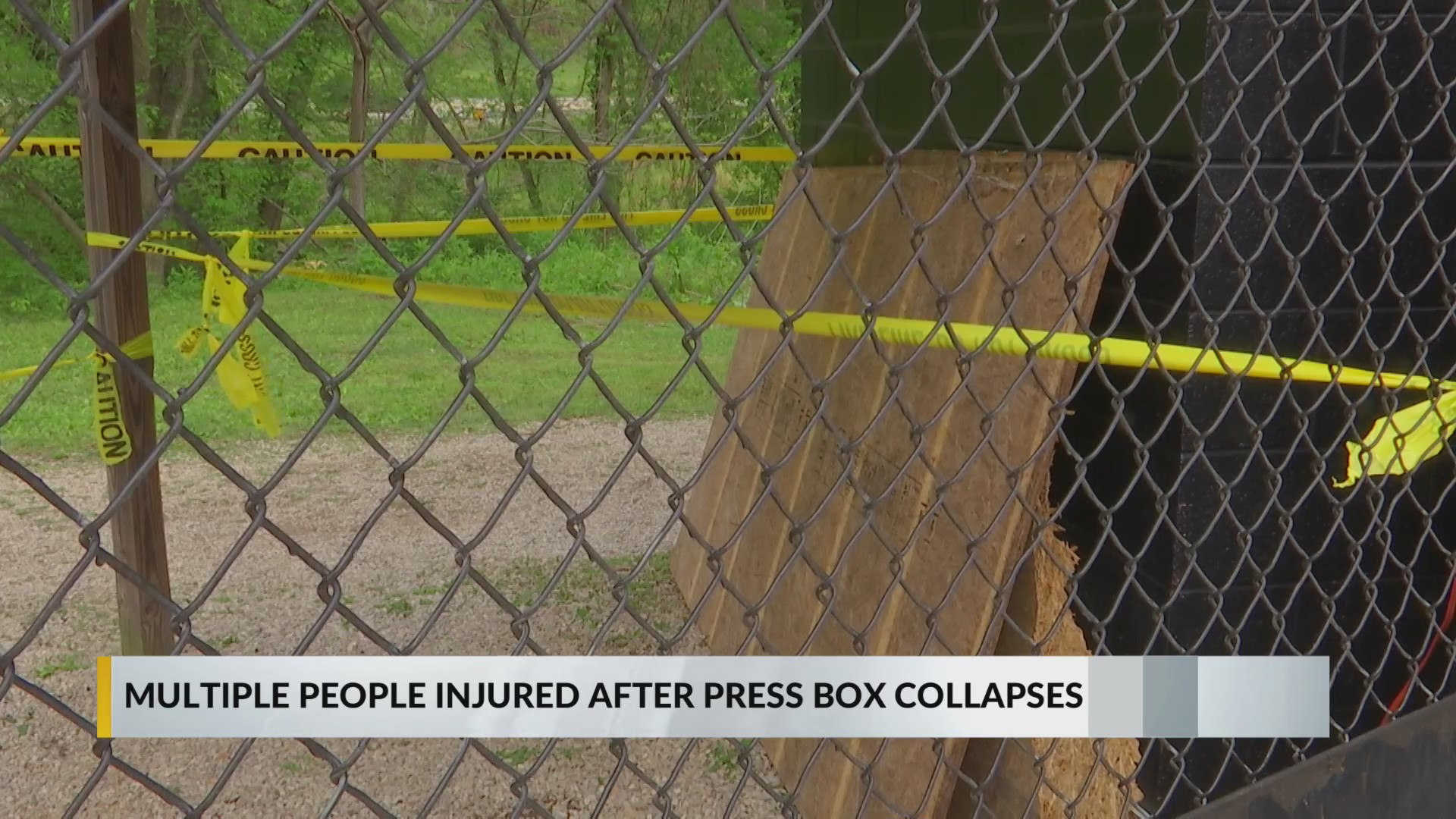 9 injured in press box floor collapse at Wayne County high school ...