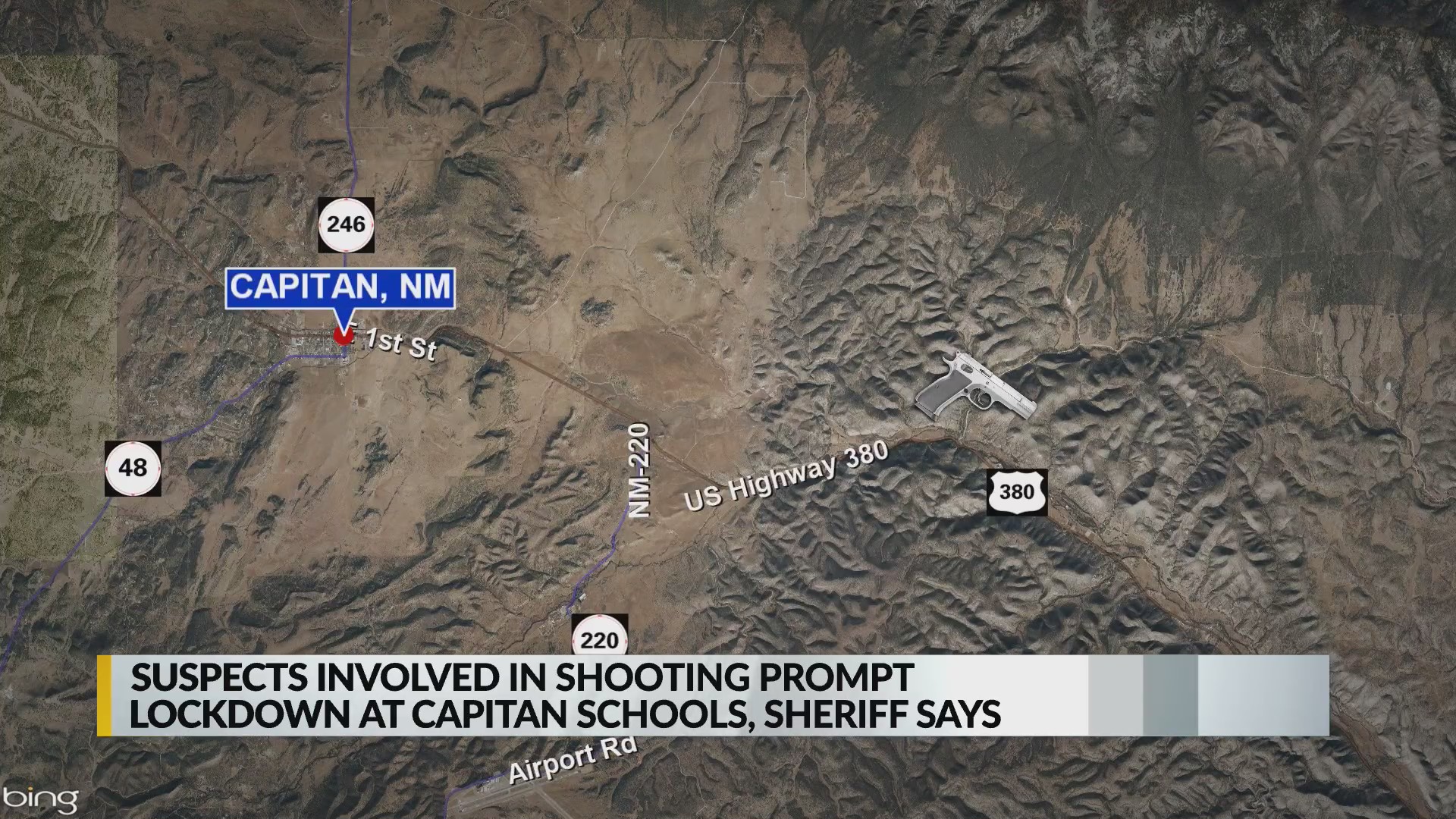 Suspects involved in shooting prompt lockdown at Capitan schools KRQE