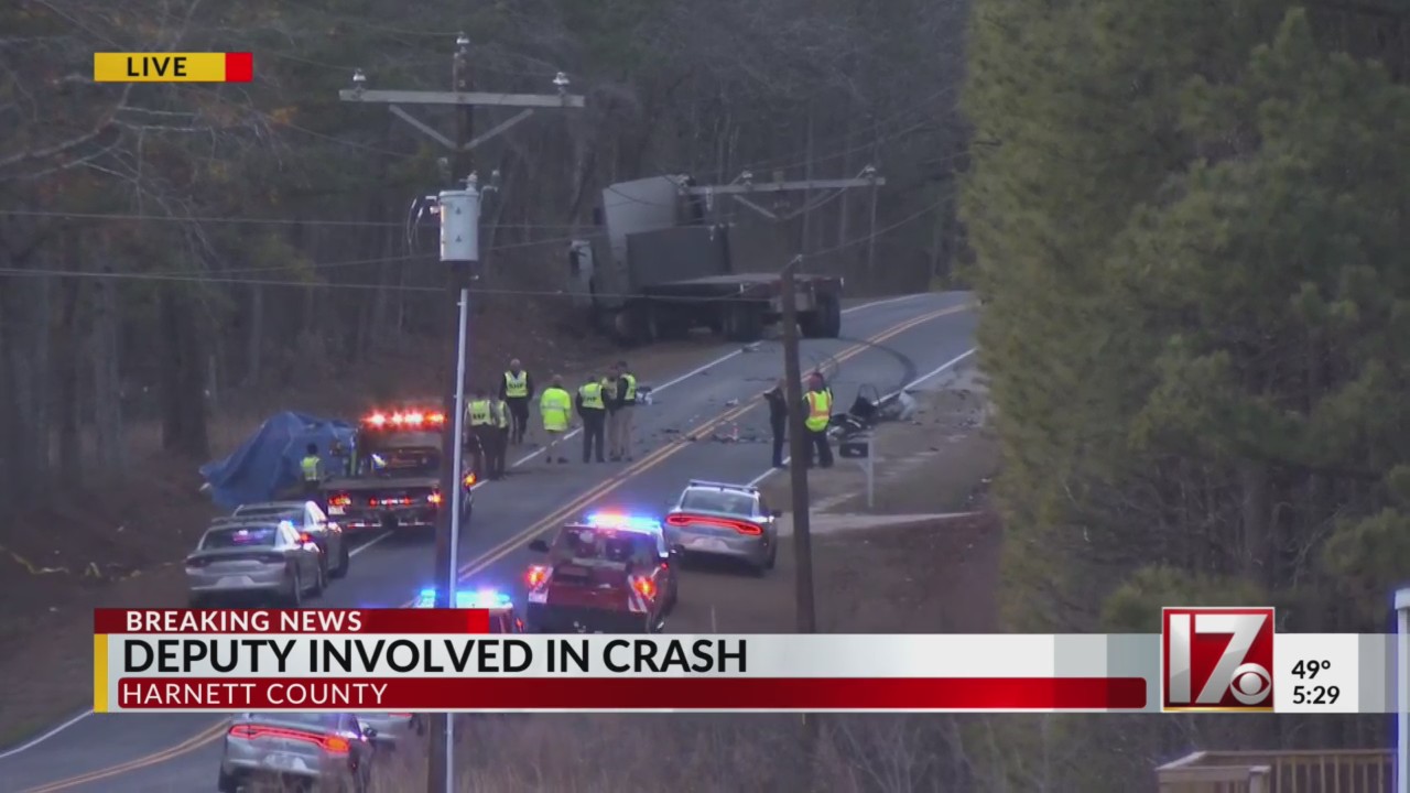 Deputy involved in Harnett County crash – CBS17.com