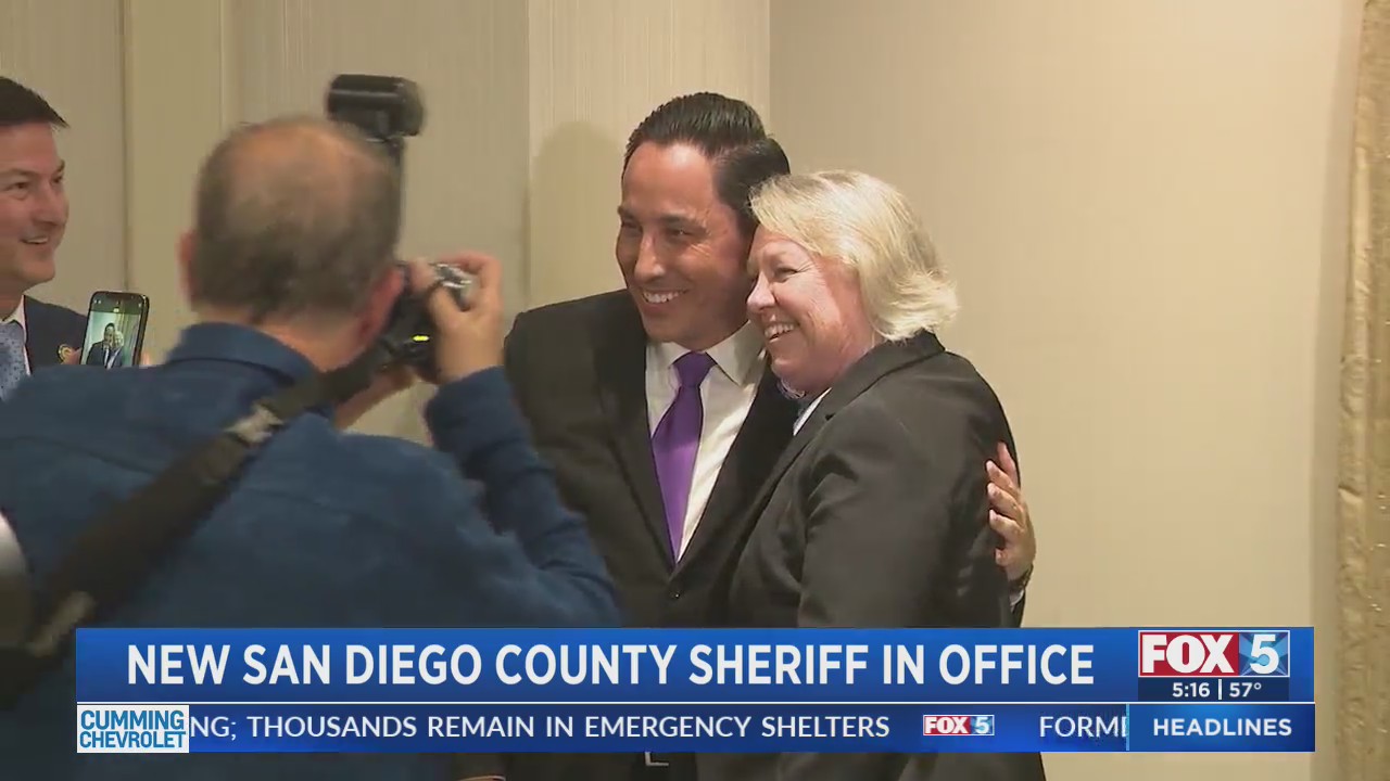 New San Diego County Sheriff in Office – FOX 5 San Diego & KUSI News