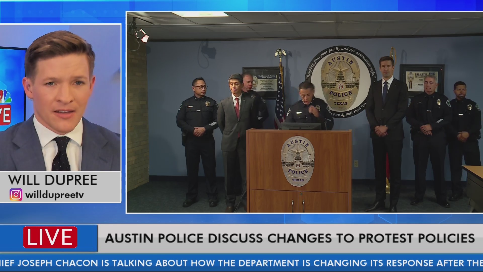 Austin police chief discusses report outlining changes to protest ...