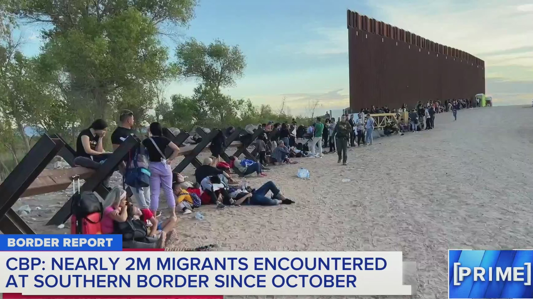 Nearly 2 million migrants encountered at southern border since October ...