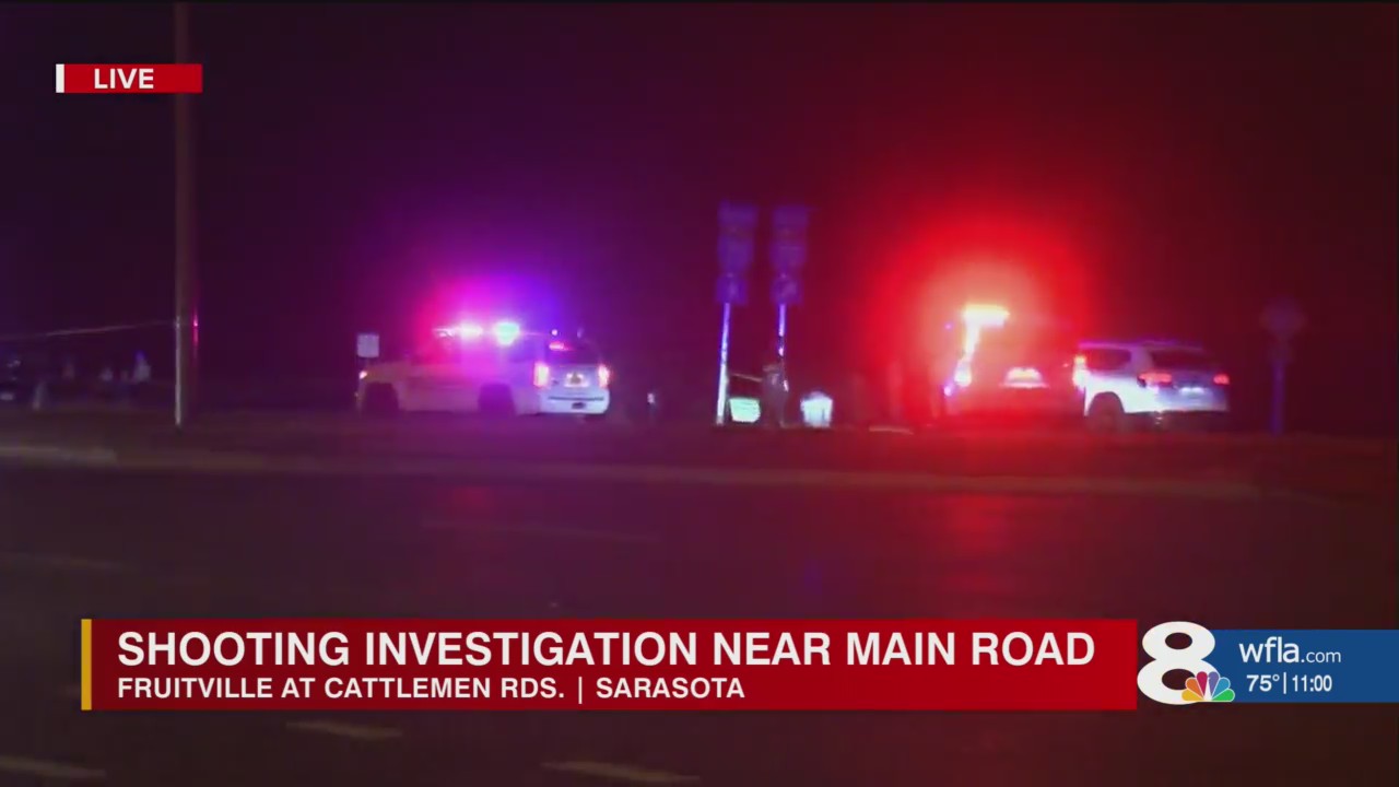 Shooting shuts down Fruitville Road in Sarasota County WFLA