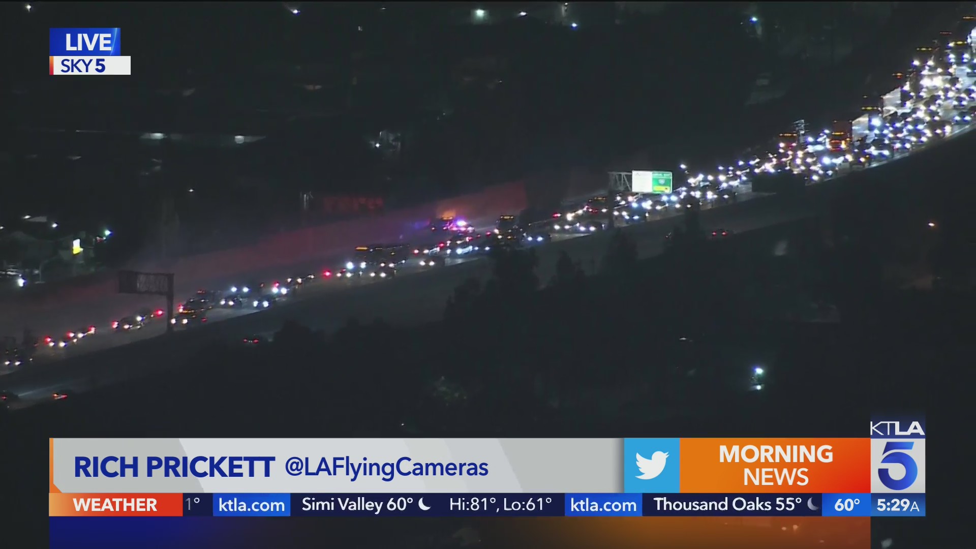 Pedestrian killed on 10 Freeway in EL Monte – KTLA