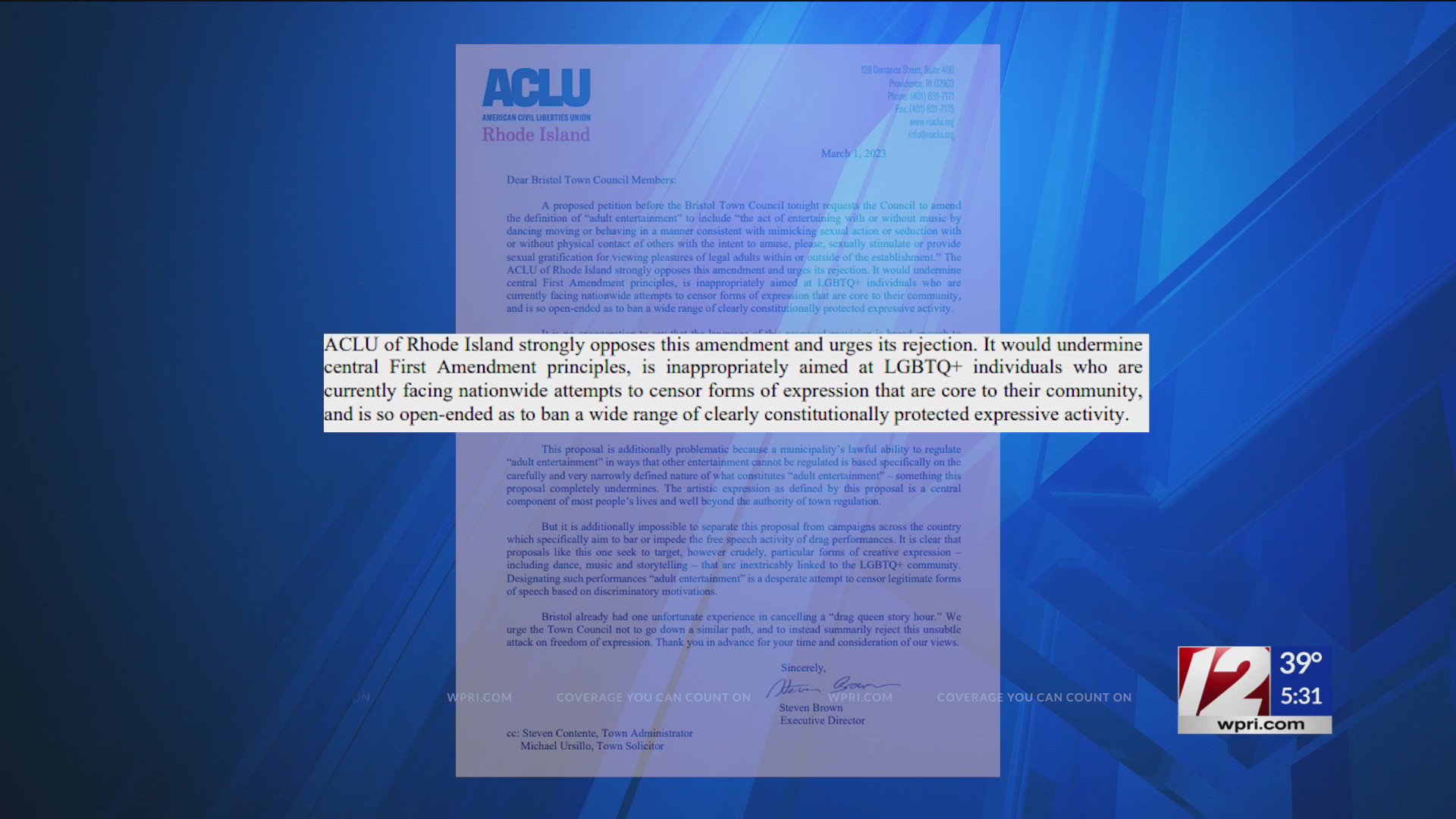 Bristol petition asks for adult entertainment definition to be changed